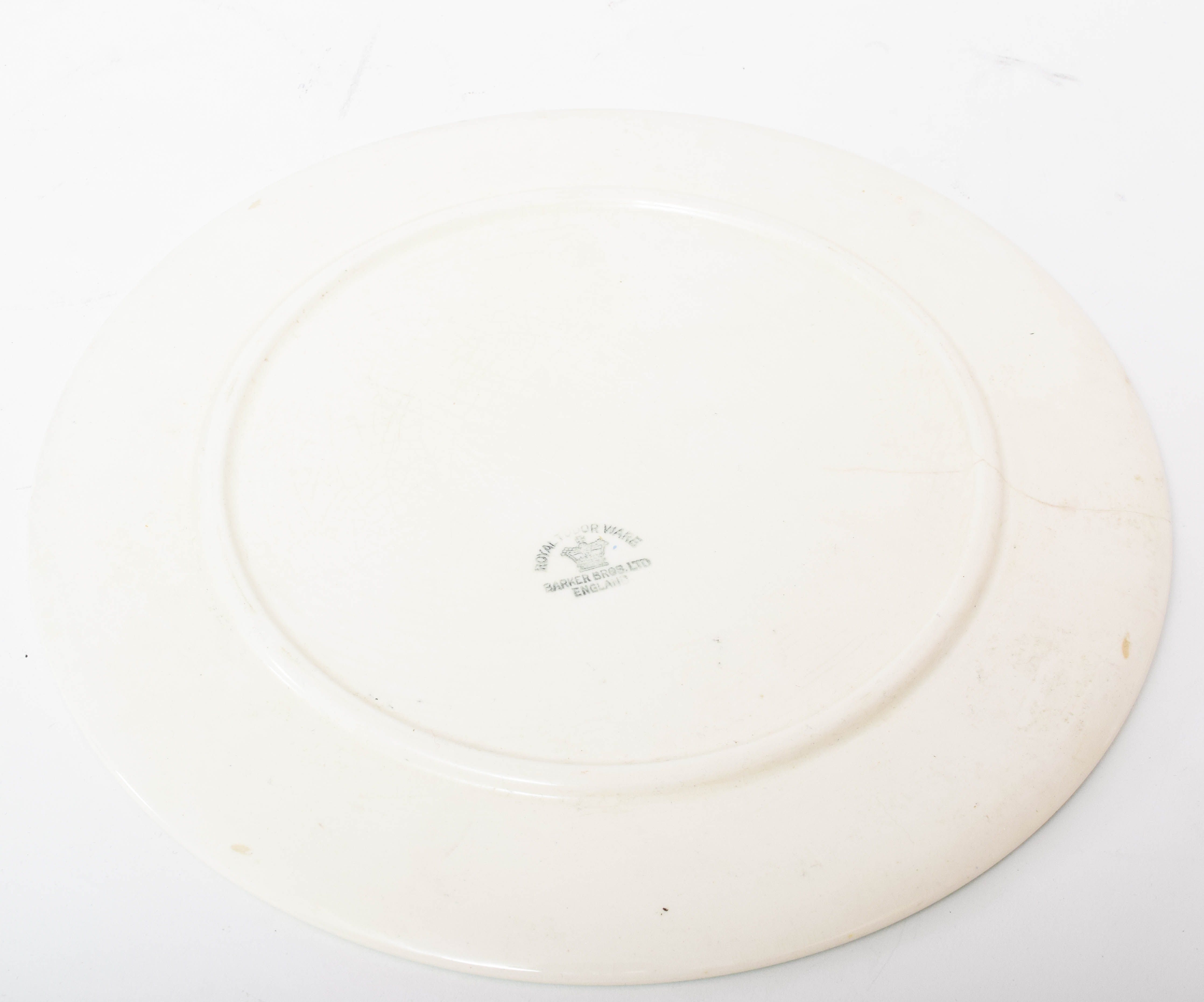 Vintage Floral Plates with Barker Bros. Ltd.