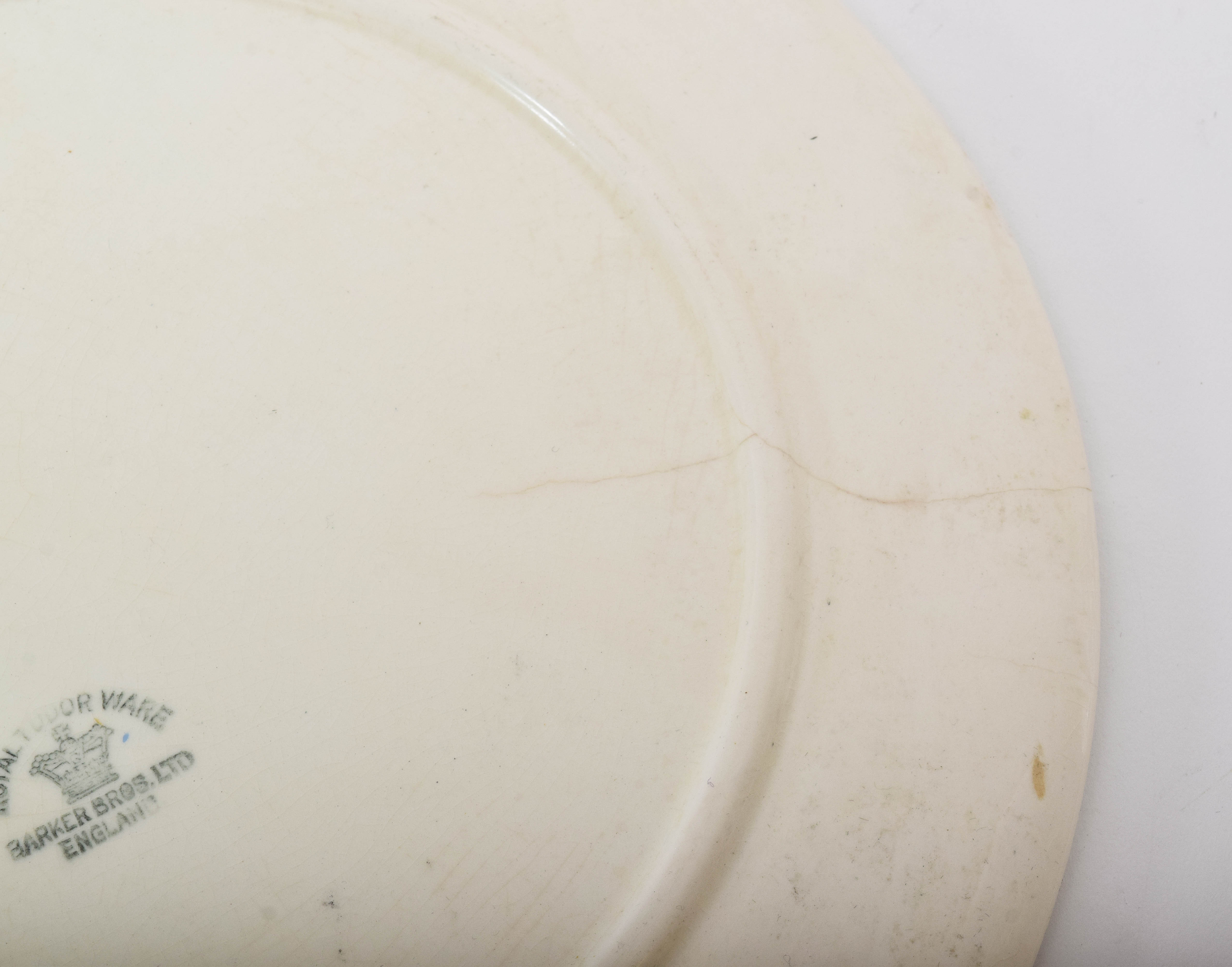 Vintage Floral Plates with Barker Bros. Ltd.