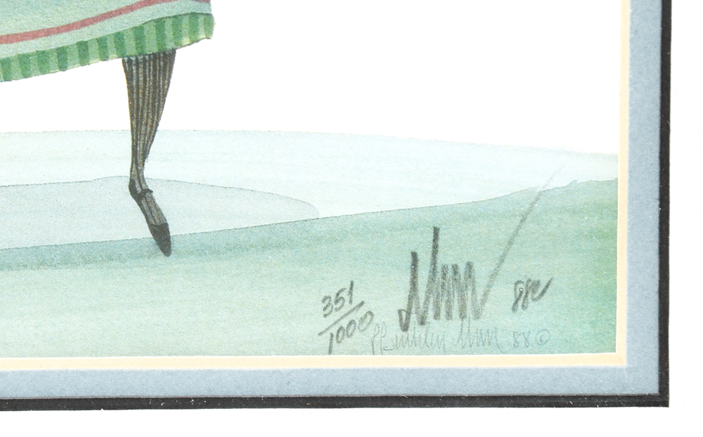 P. Buckley Moss Signed Limited Edition Offset Lithograph