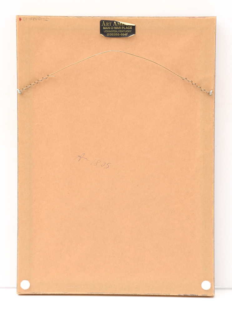 P. Buckley Moss Signed Limited Edition Offset Lithograph