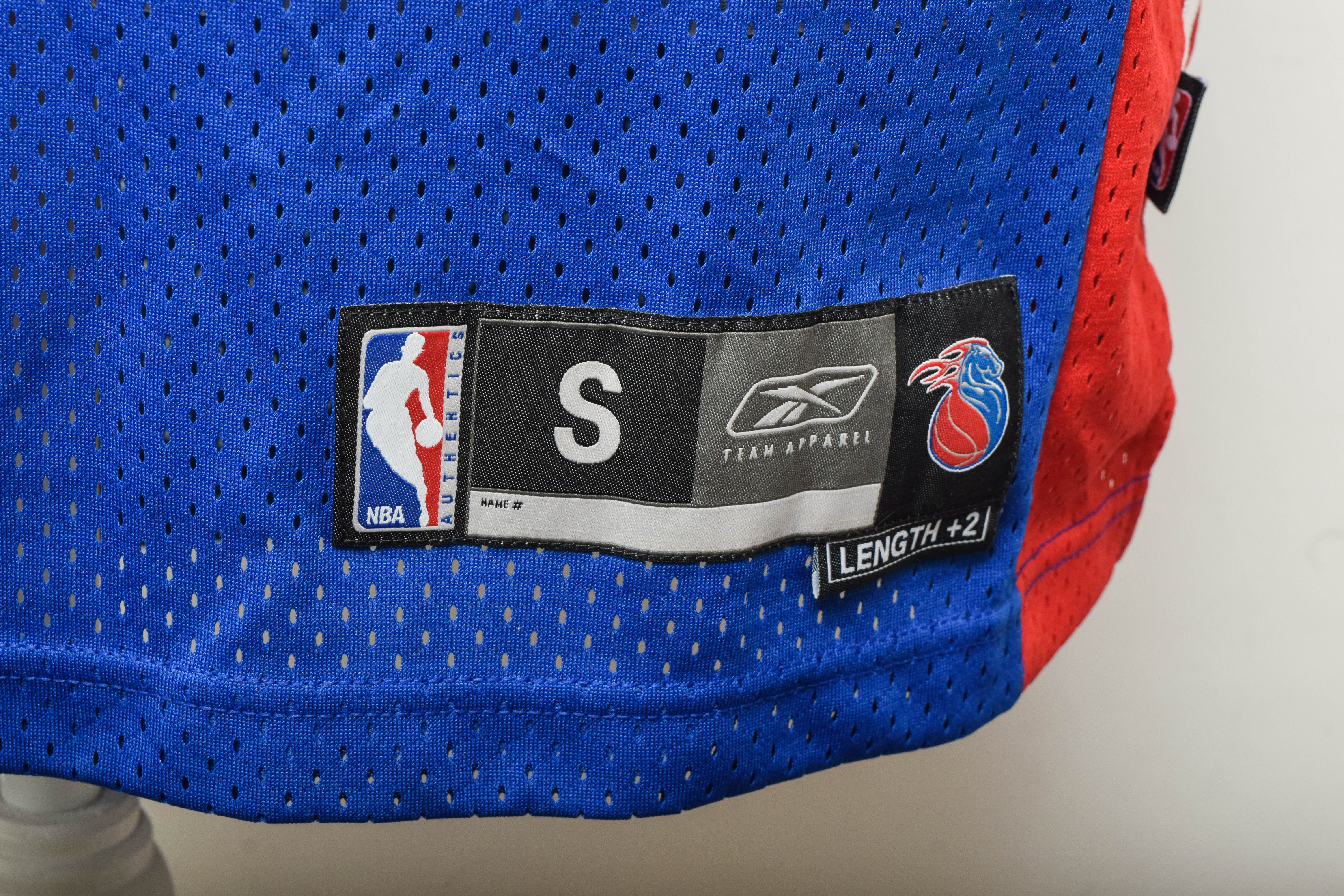 NBA Detroit Pistons Ben Wallace Jersey