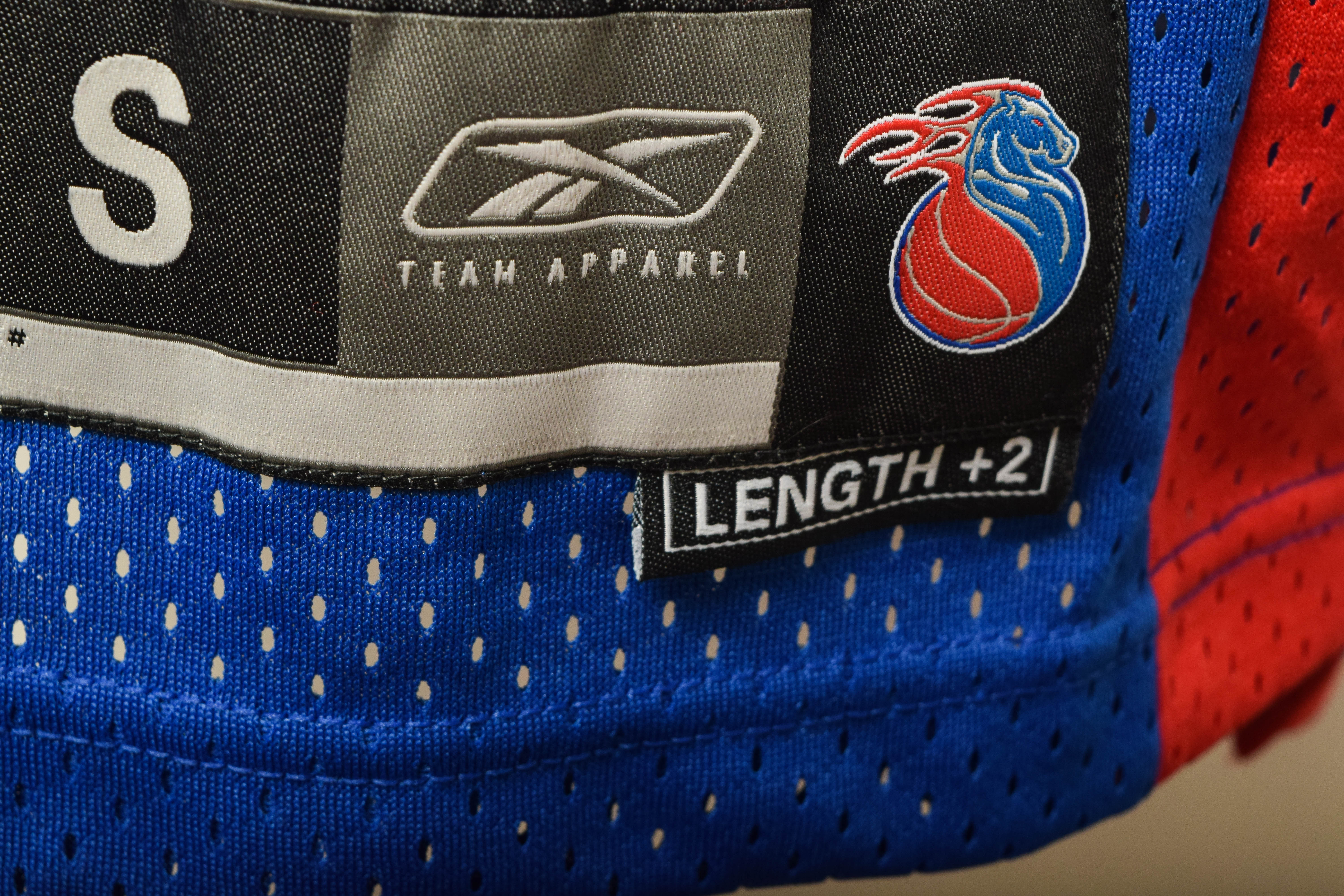 NBA Detroit Pistons Ben Wallace Jersey