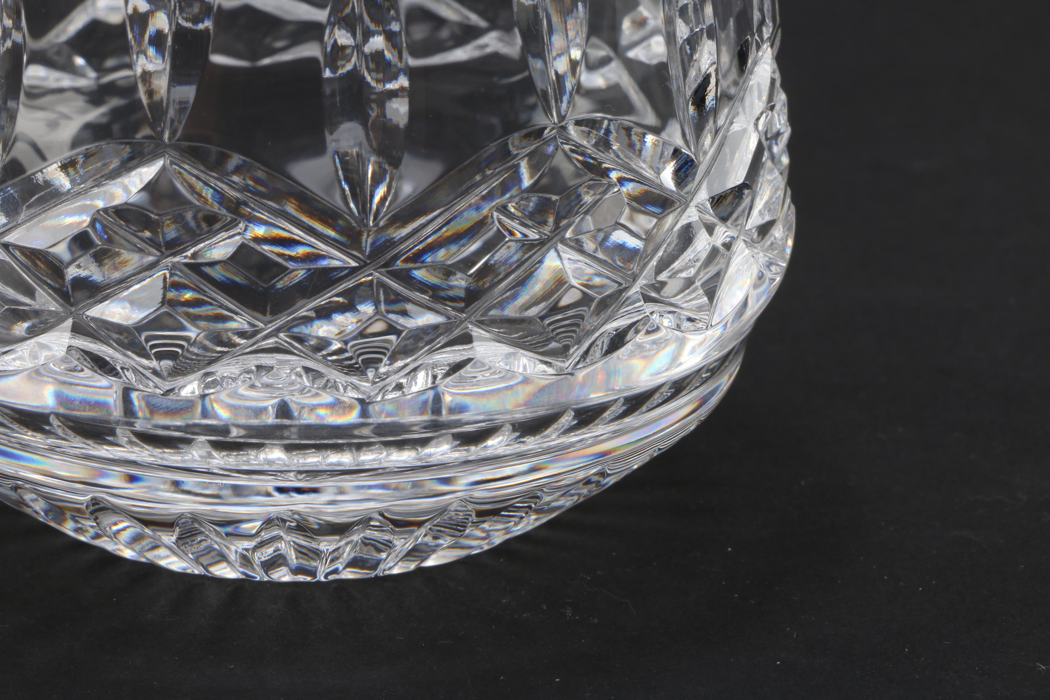 Waterford  Crystal "Lismore" Old Fashioned Roly Poly Glasses