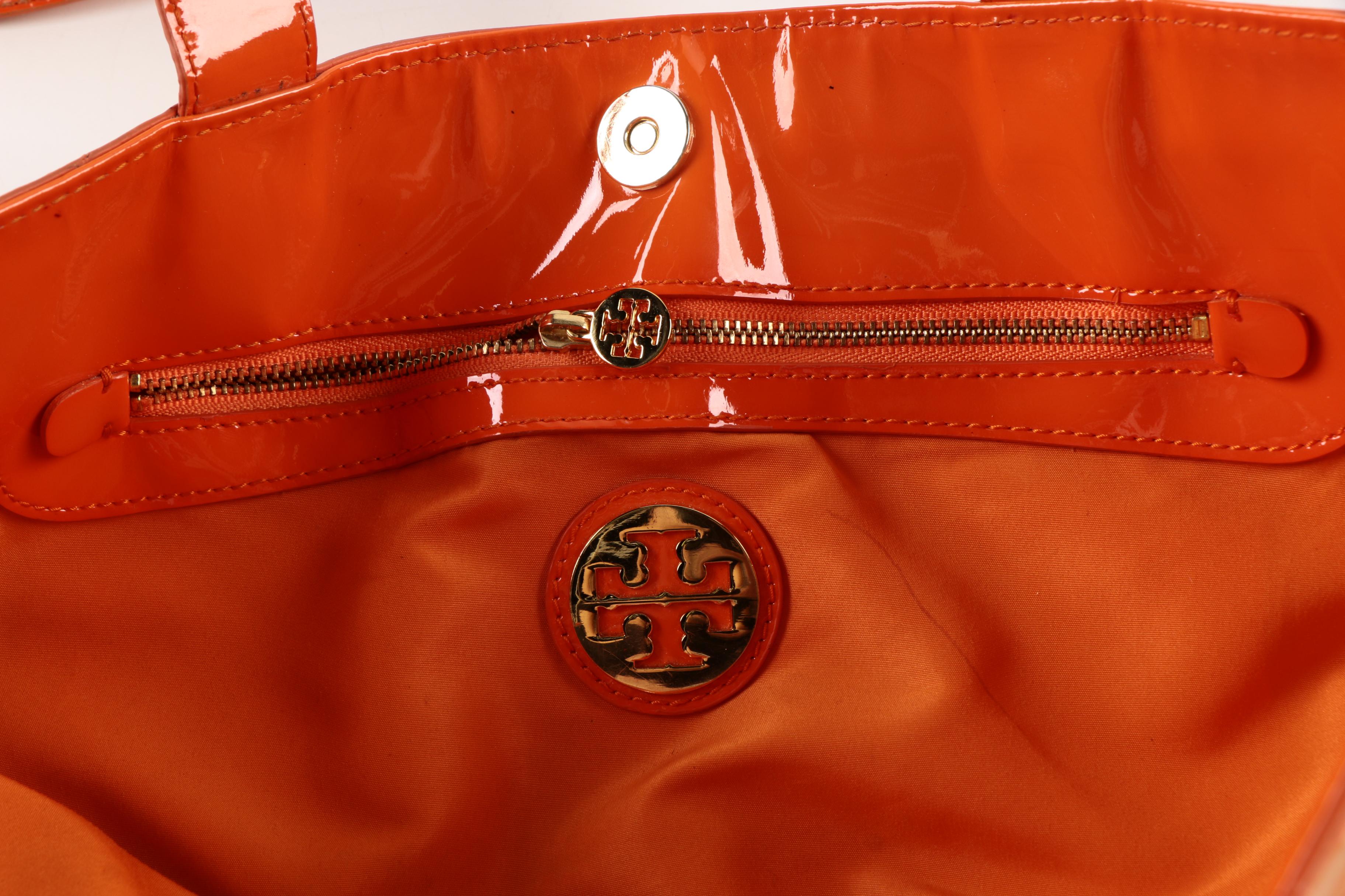 Tory Burch Patent Leather Tote Bag