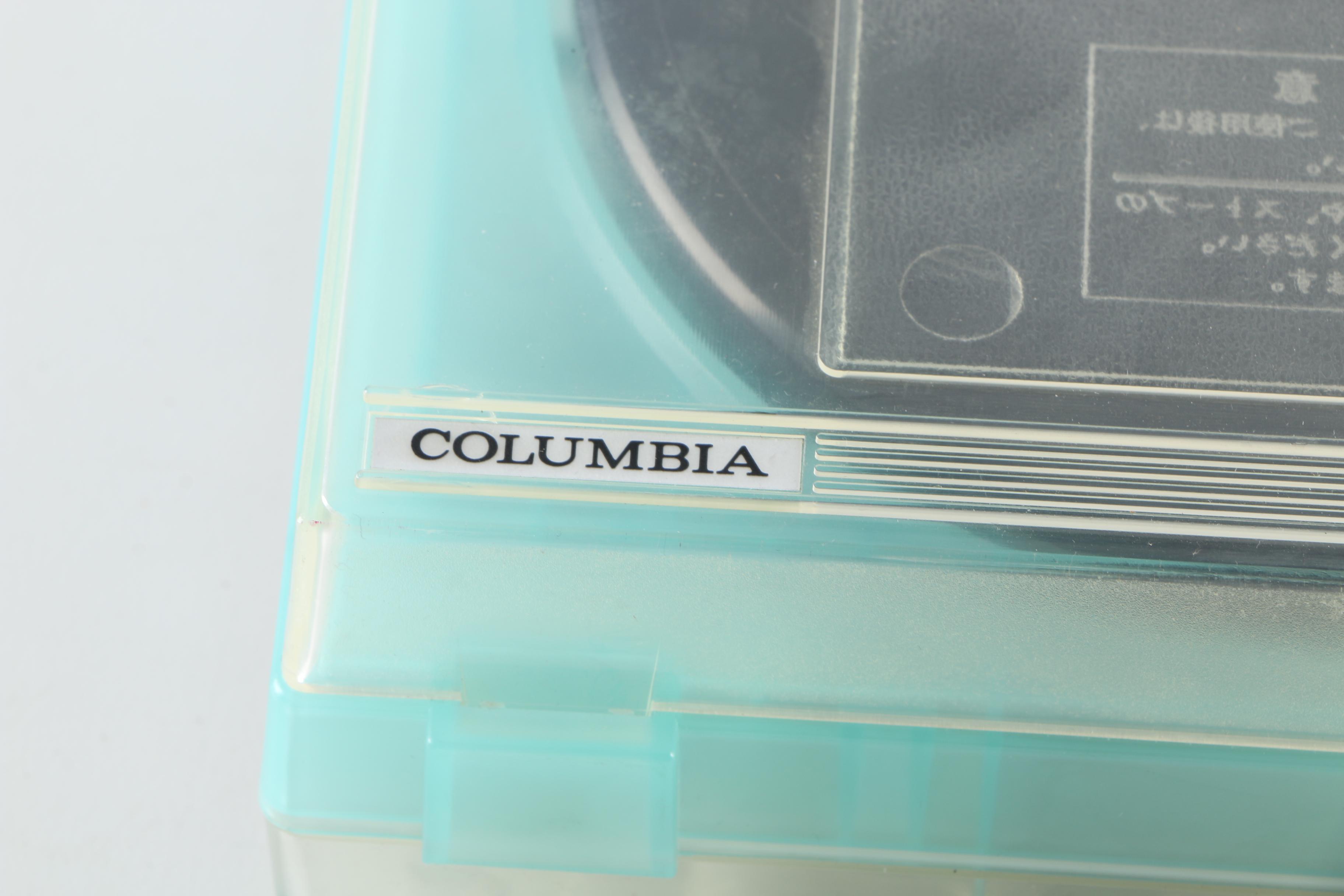 Vintage Columbia GP-3 Portable Turntable