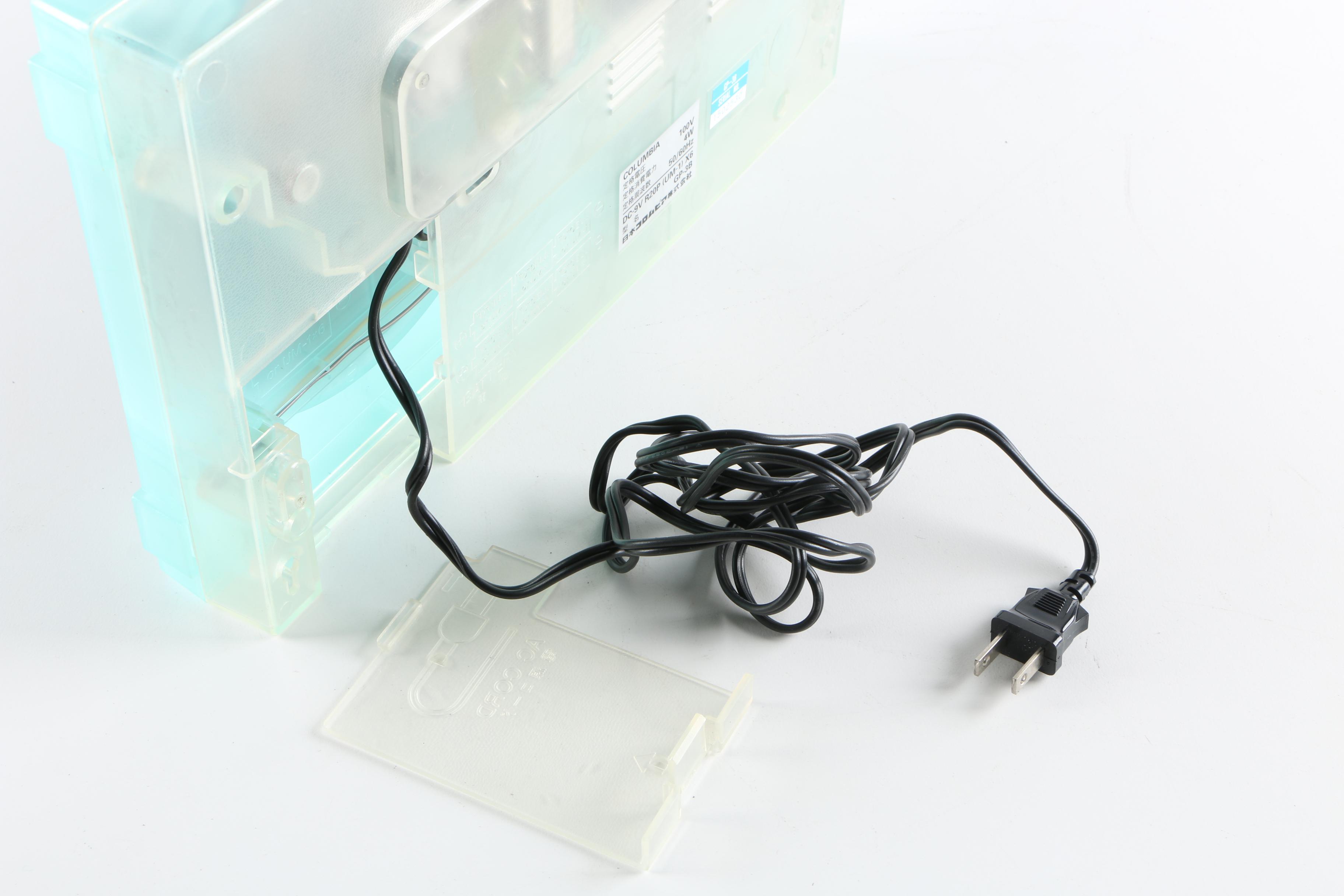 Vintage Columbia GP-3 Portable Turntable