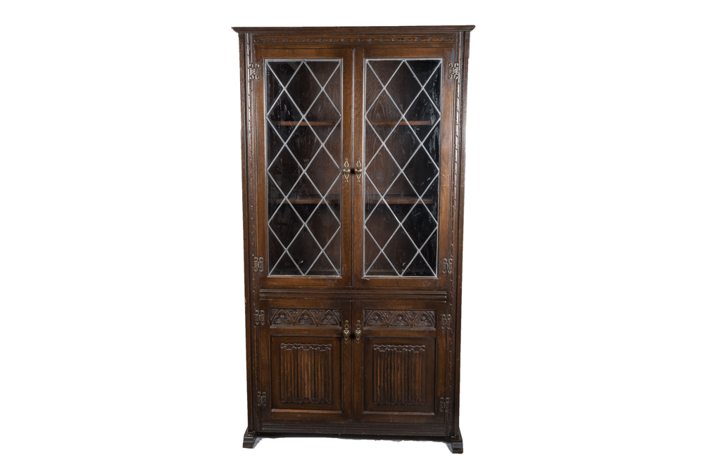Oak Display Cabinet