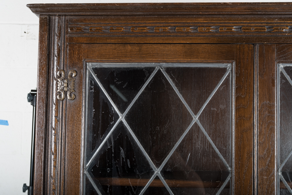 Oak Display Cabinet