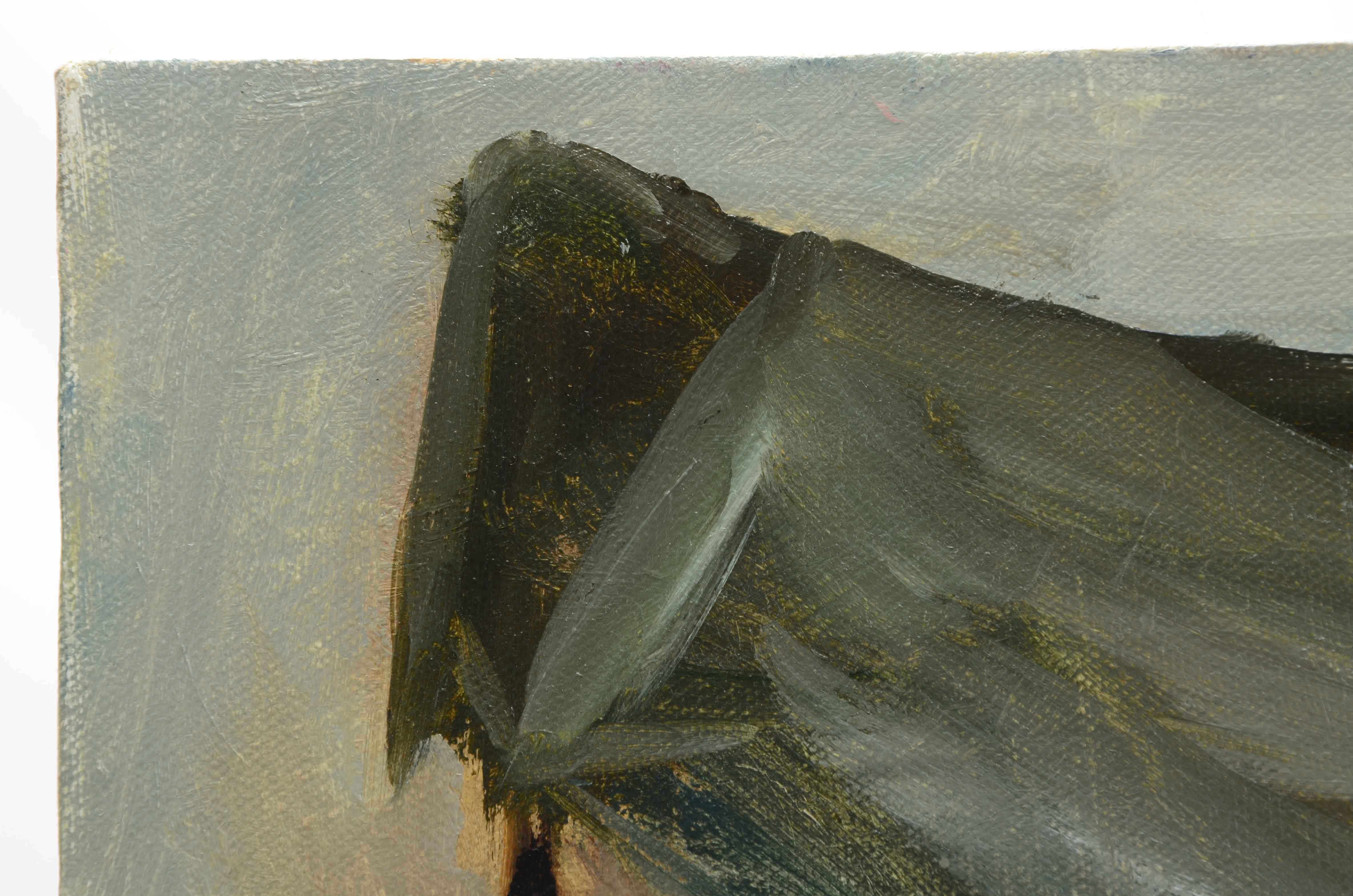 Oil Painting of a Figure