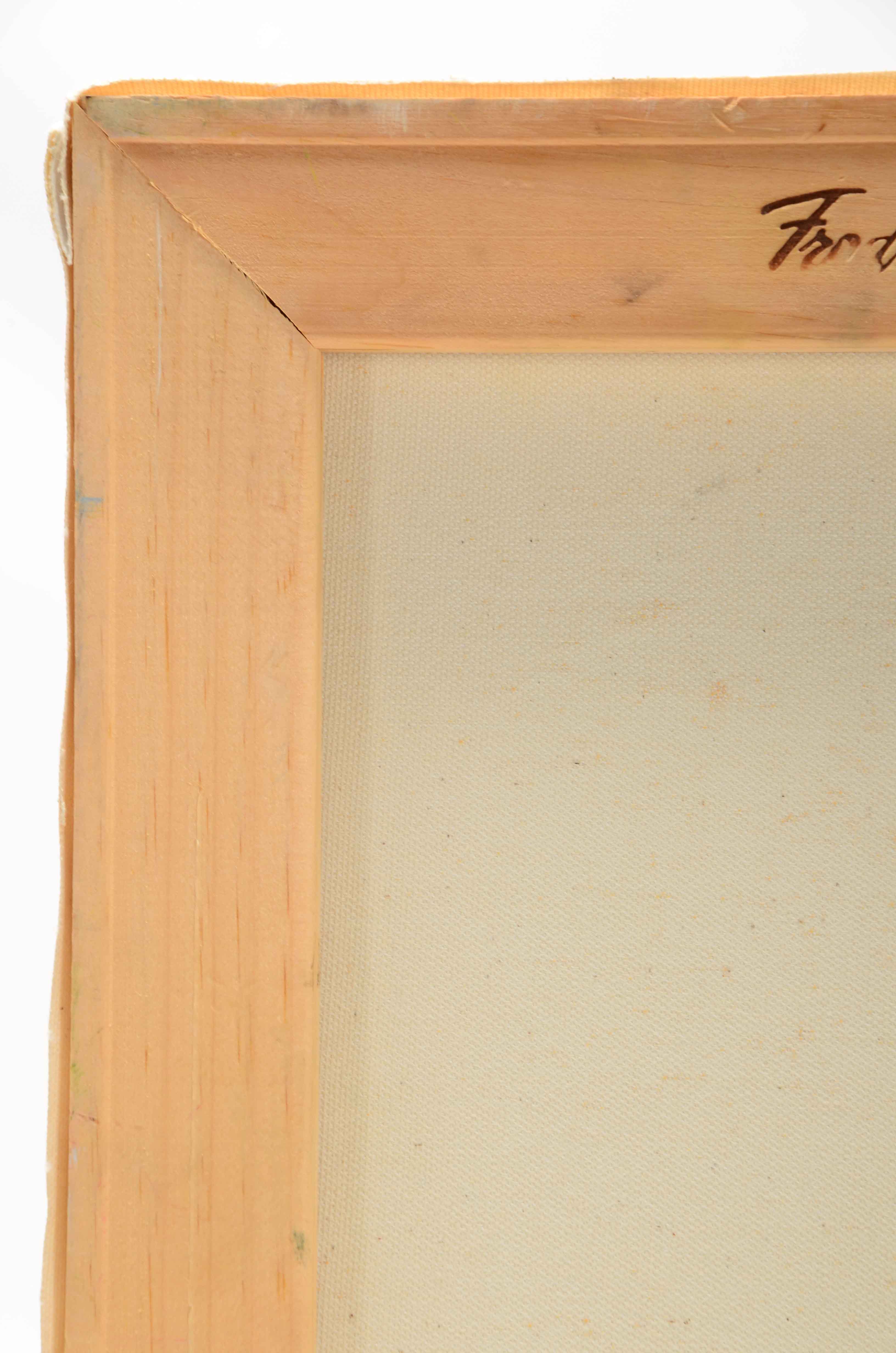 Oil Painting of a Figure