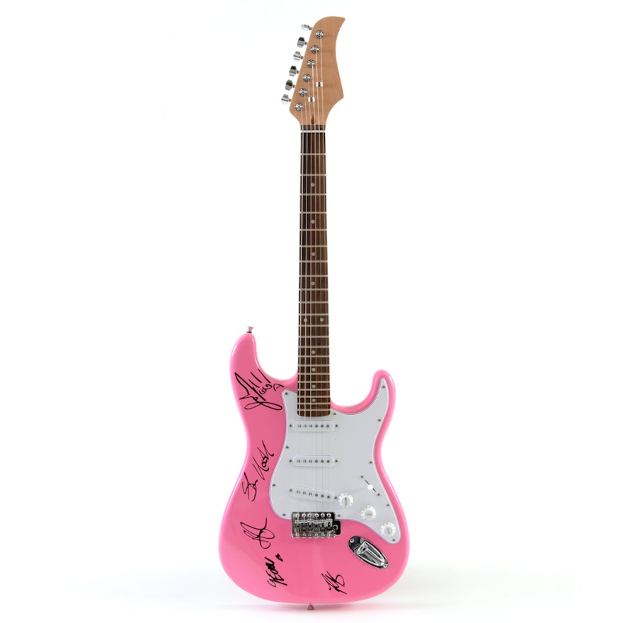 2016 Artists of Bosom Ball Signed Electric Guitar with COA