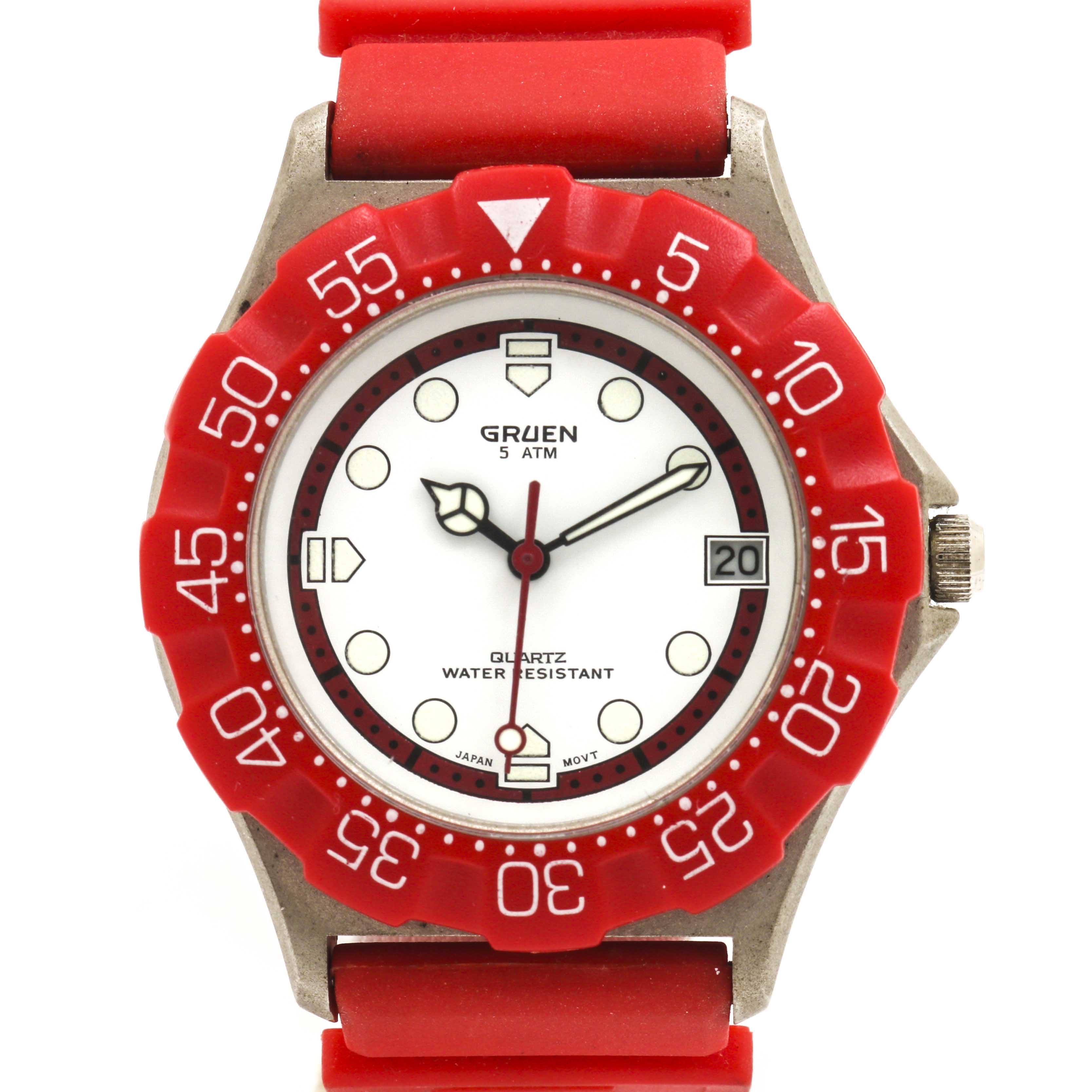 Gruen Rubber Dive Watch