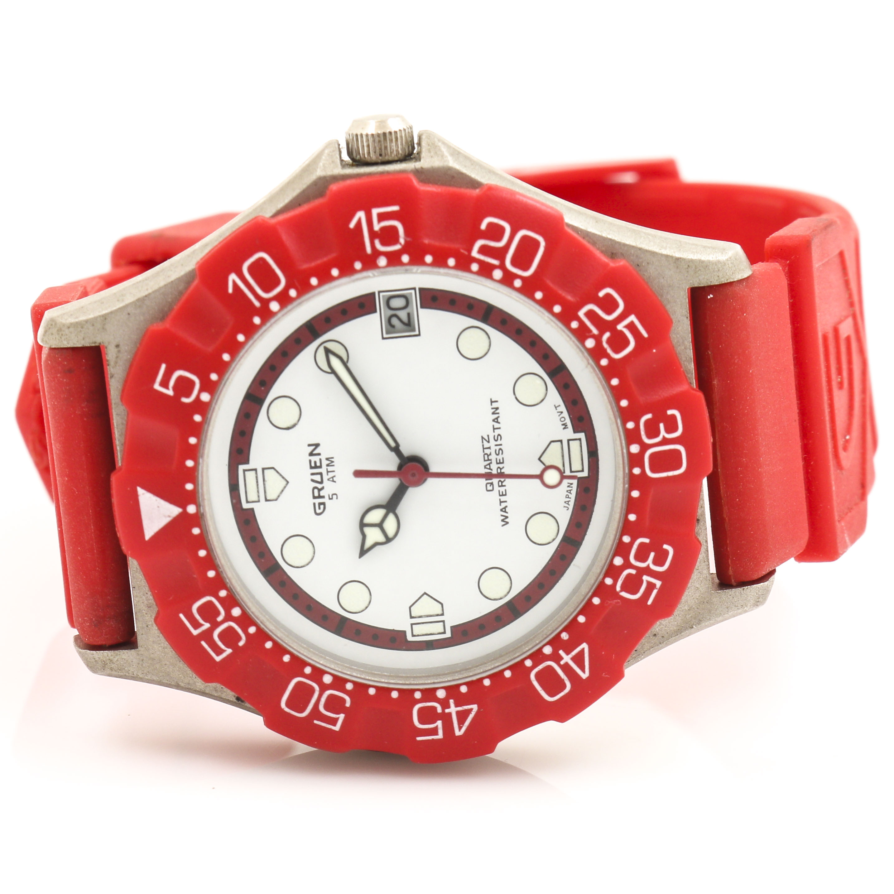 Gruen Rubber Dive Watch