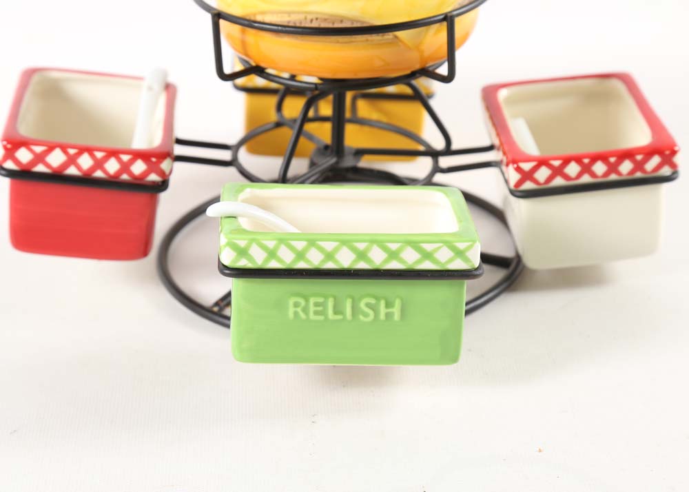 Pier 1 Imports Condiment Server