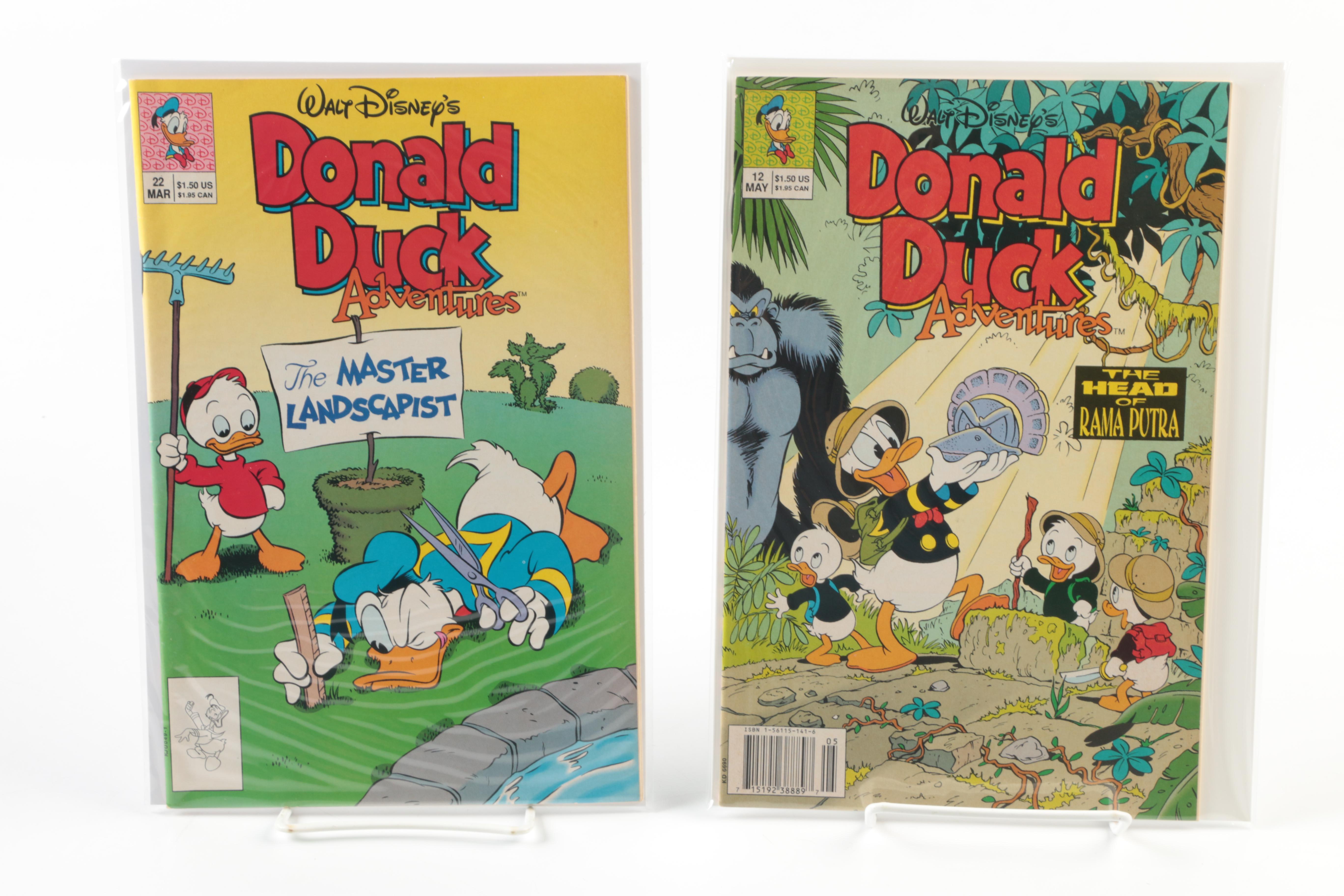 1980s–1990s "Donald Duck Adventures" Comics