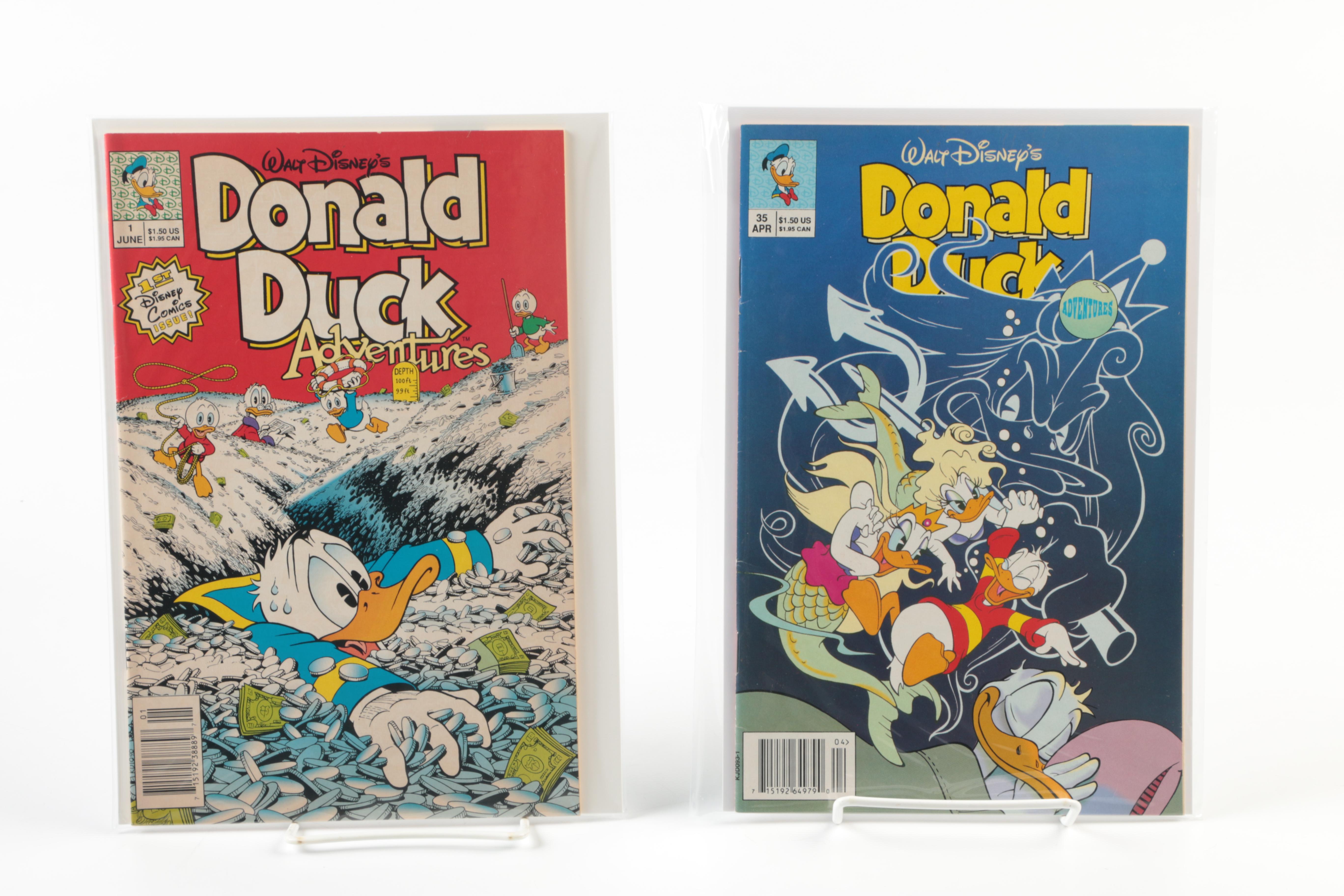 1980s–1990s "Donald Duck Adventures" Comics