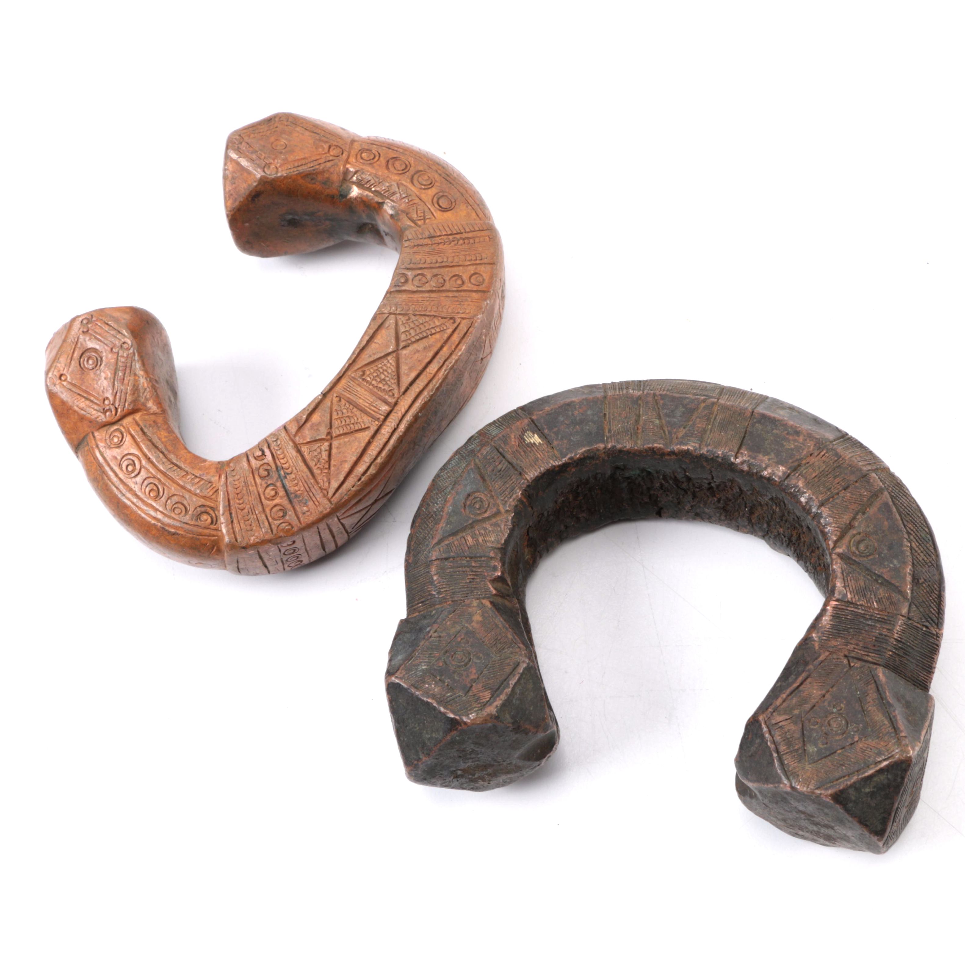 Copper Currency Bracelets