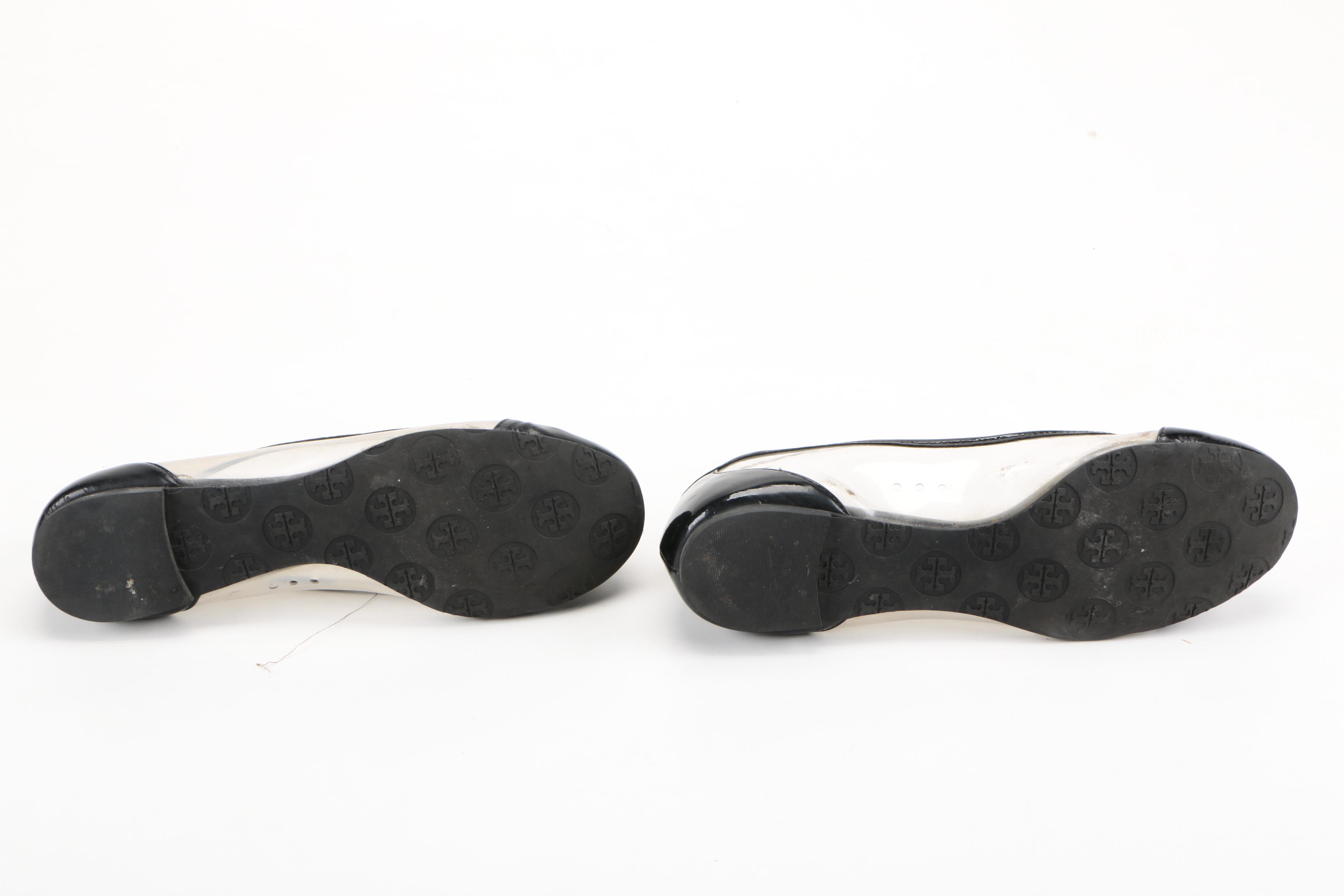 Tory Burch Transparent Reva Flats