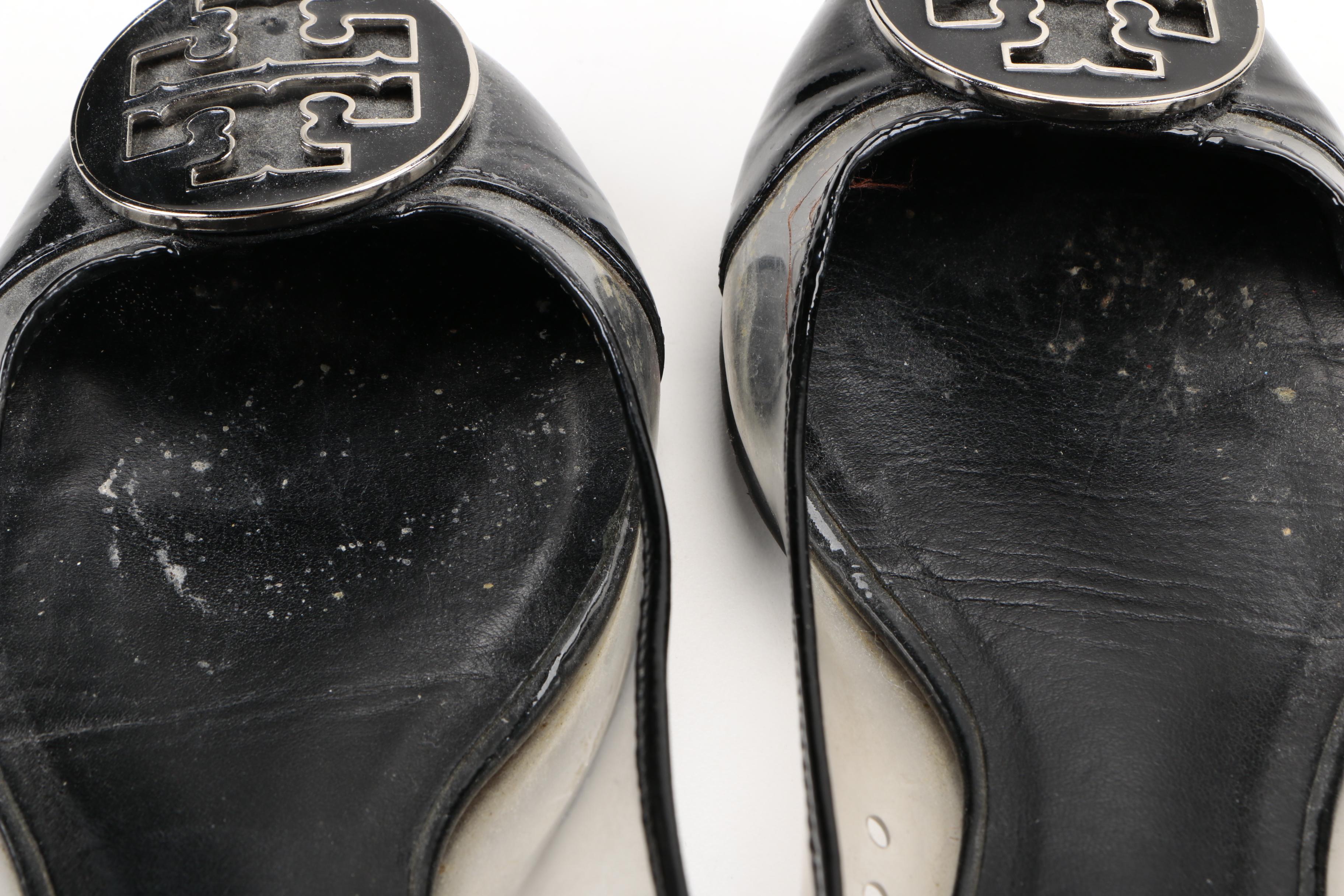 Tory Burch Transparent Reva Flats