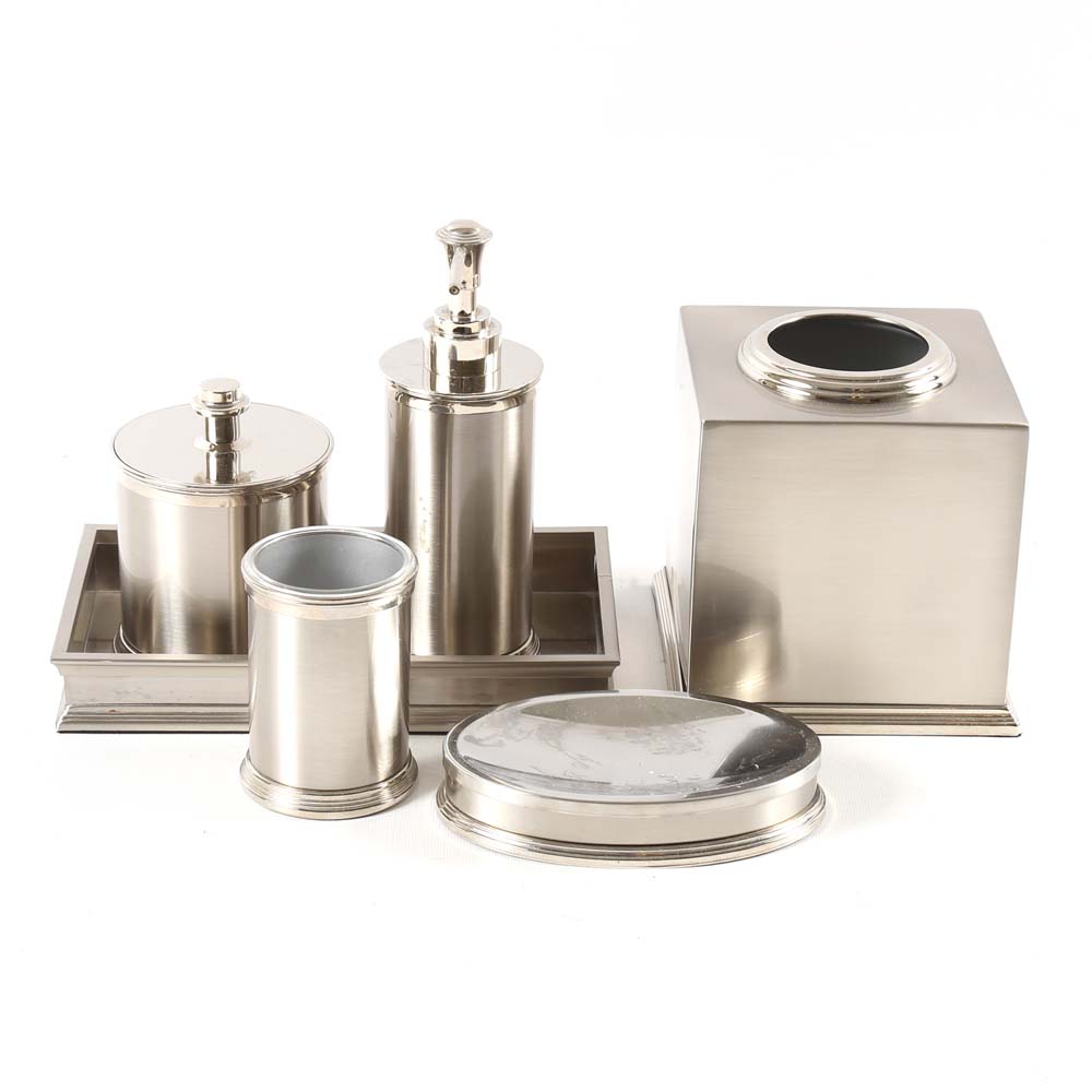 Stainless Steel Bathroom Set