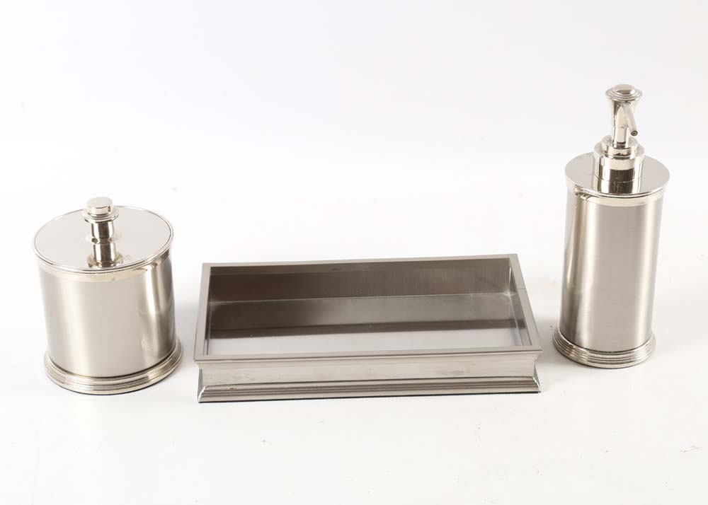 Stainless Steel Bathroom Set