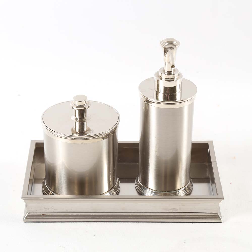 Stainless Steel Bathroom Set