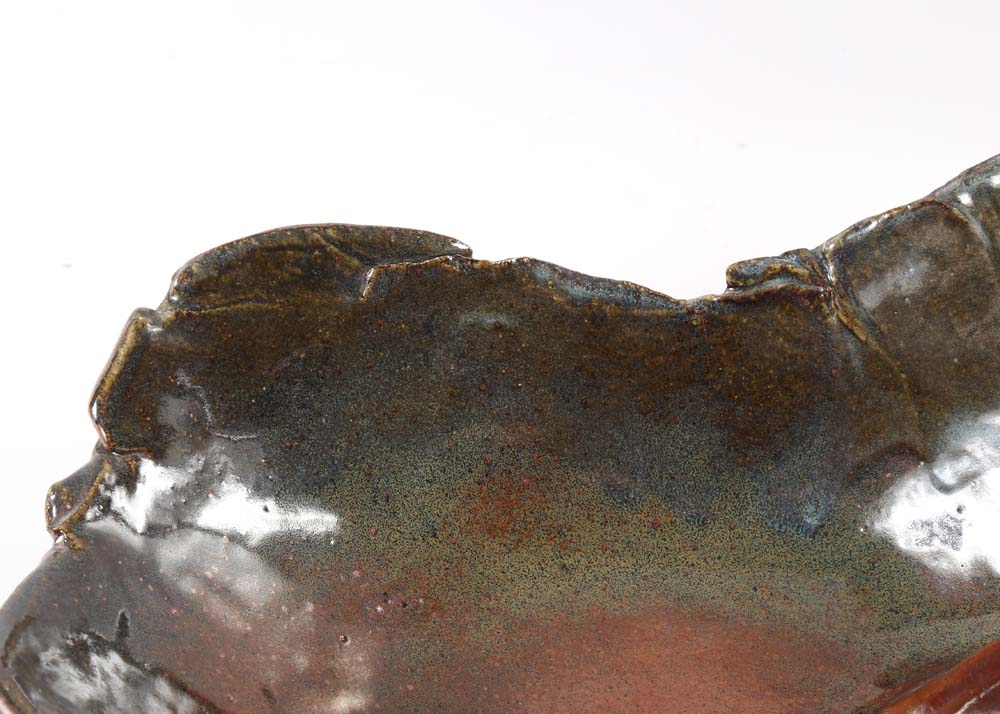 Abstract Pottery Bowl