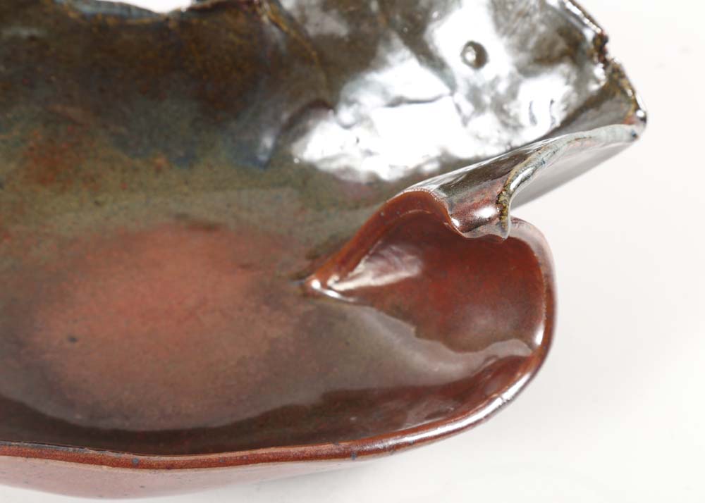 Abstract Pottery Bowl