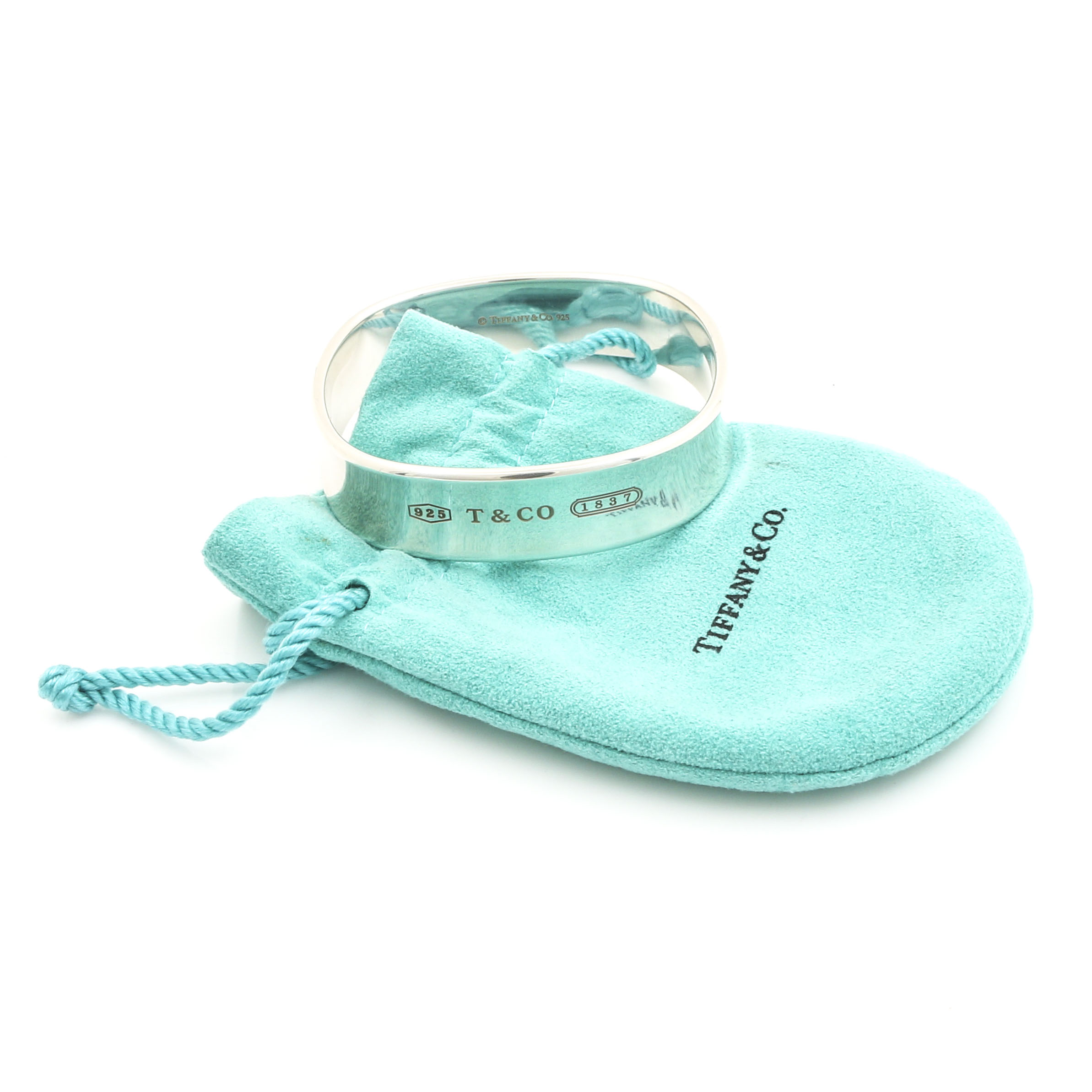 Tiffany & Co. Sterling Silver "1837 Collection" Bangle Bracelet