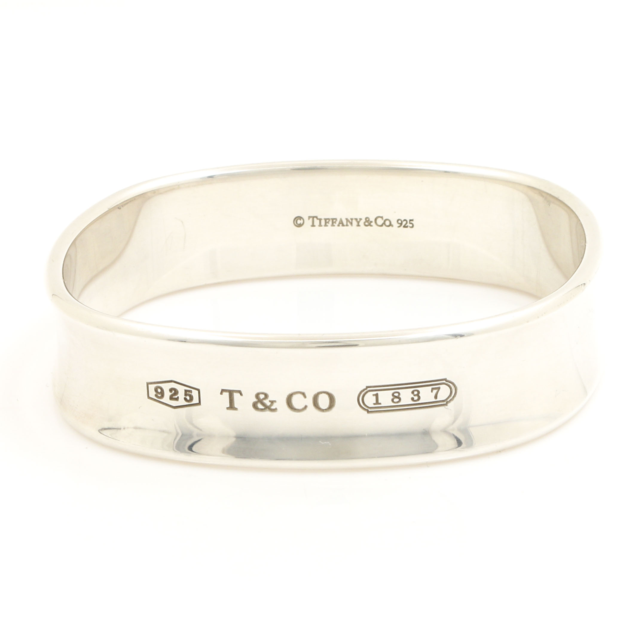 Tiffany & Co. Sterling Silver "1837 Collection" Bangle Bracelet