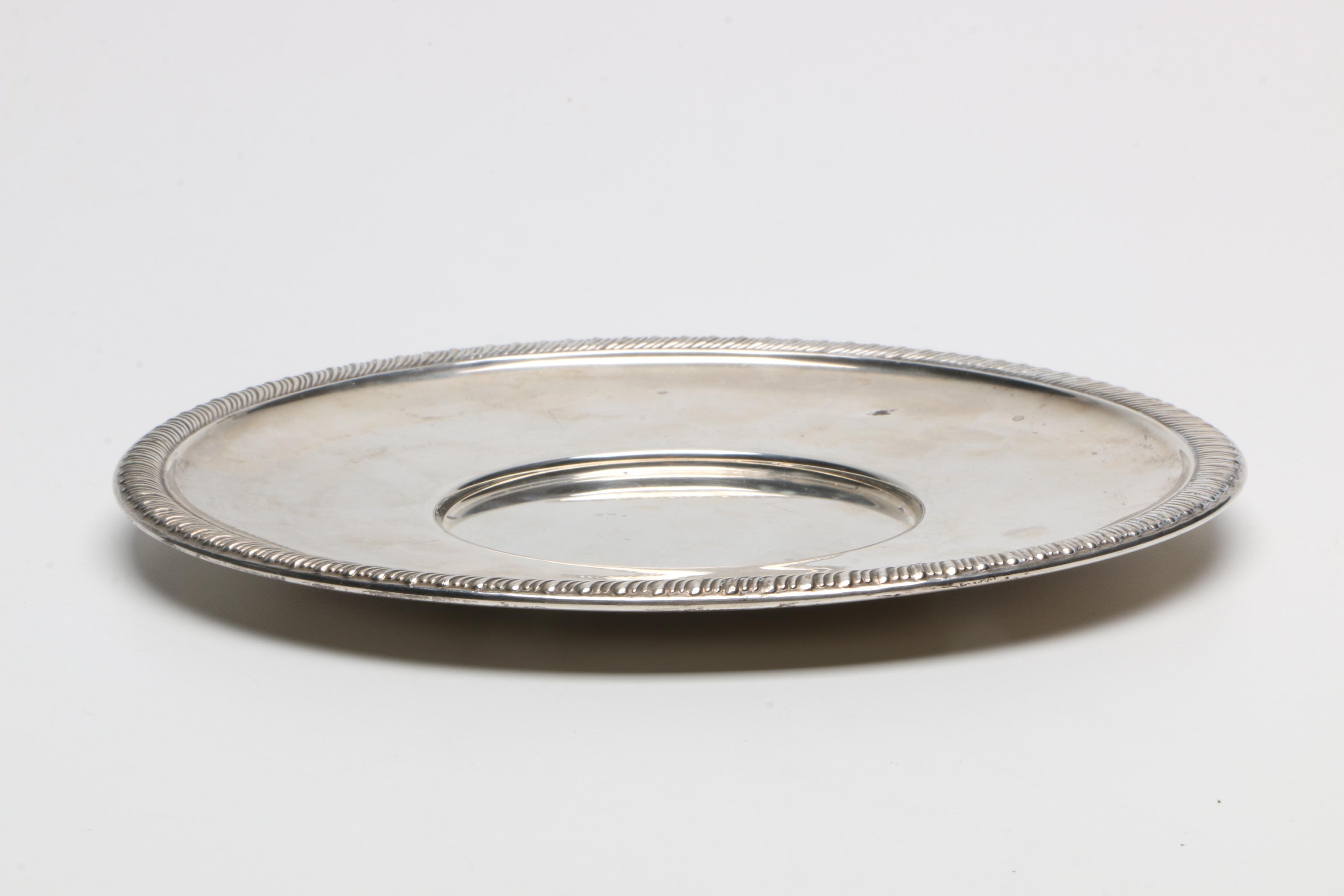 Dunkirk Silversmiths Sterling Silver Tray