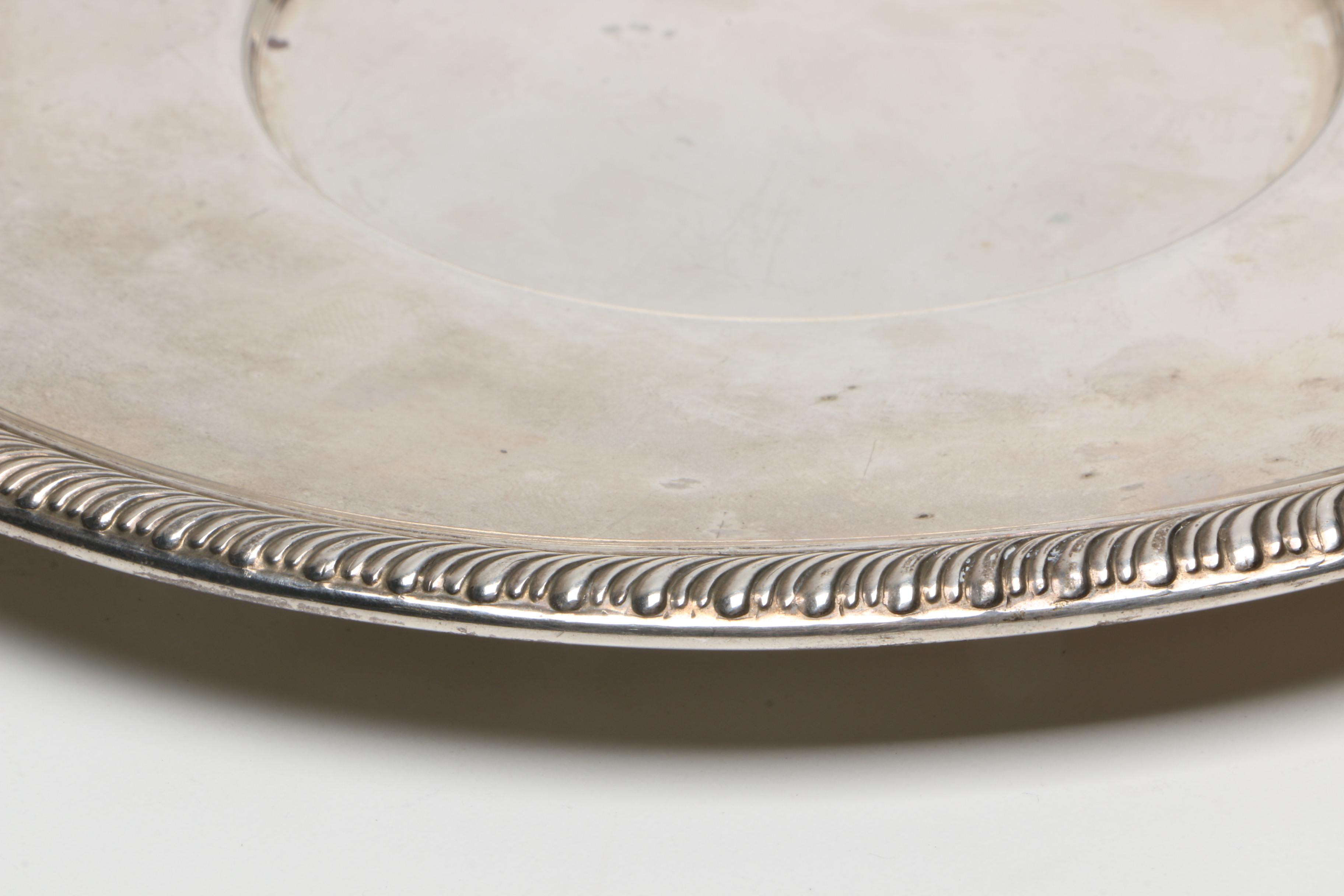 Dunkirk Silversmiths Sterling Silver Tray
