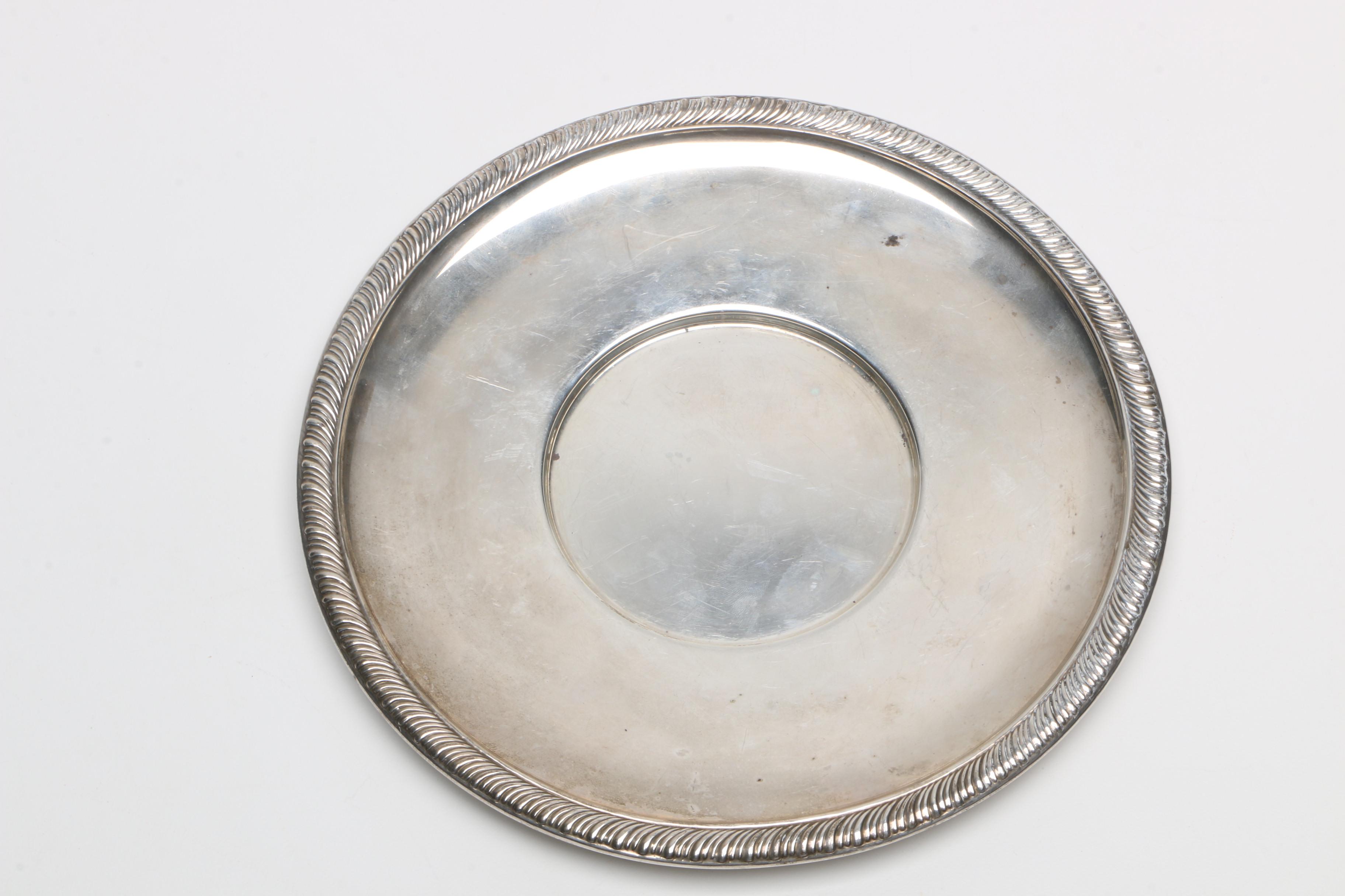 Dunkirk Silversmiths Sterling Silver Tray
