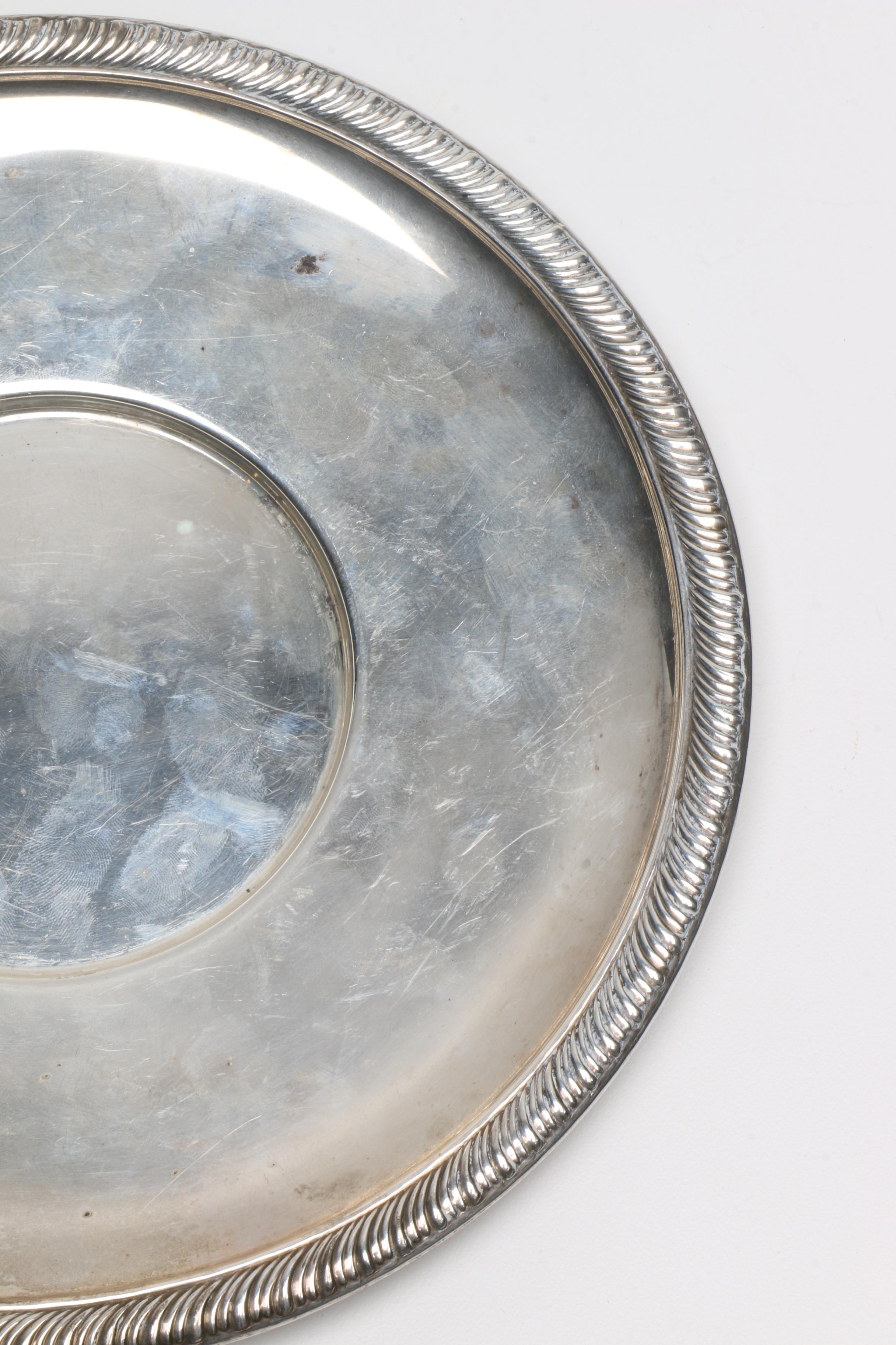 Dunkirk Silversmiths Sterling Silver Tray