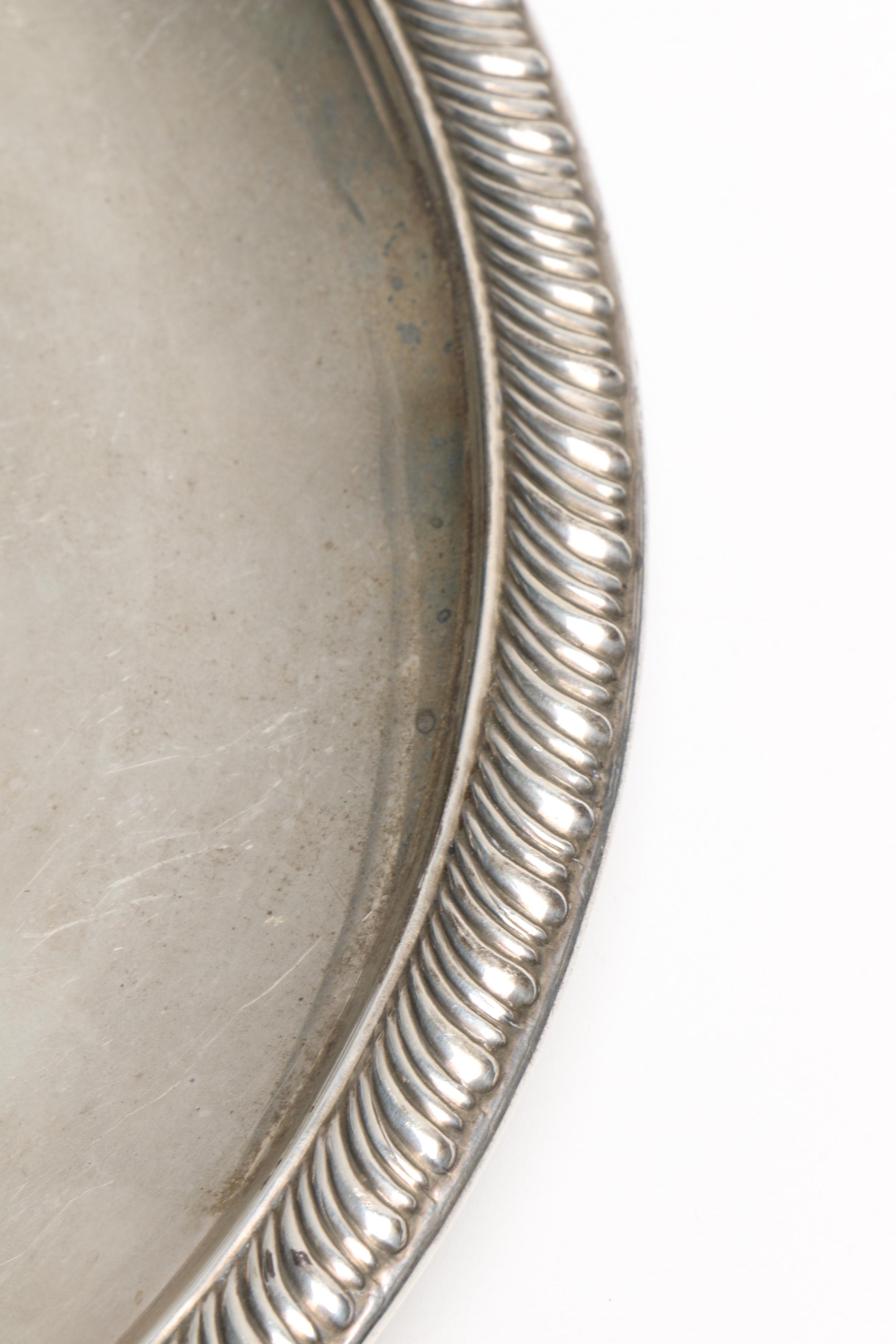 Dunkirk Silversmiths Sterling Silver Tray