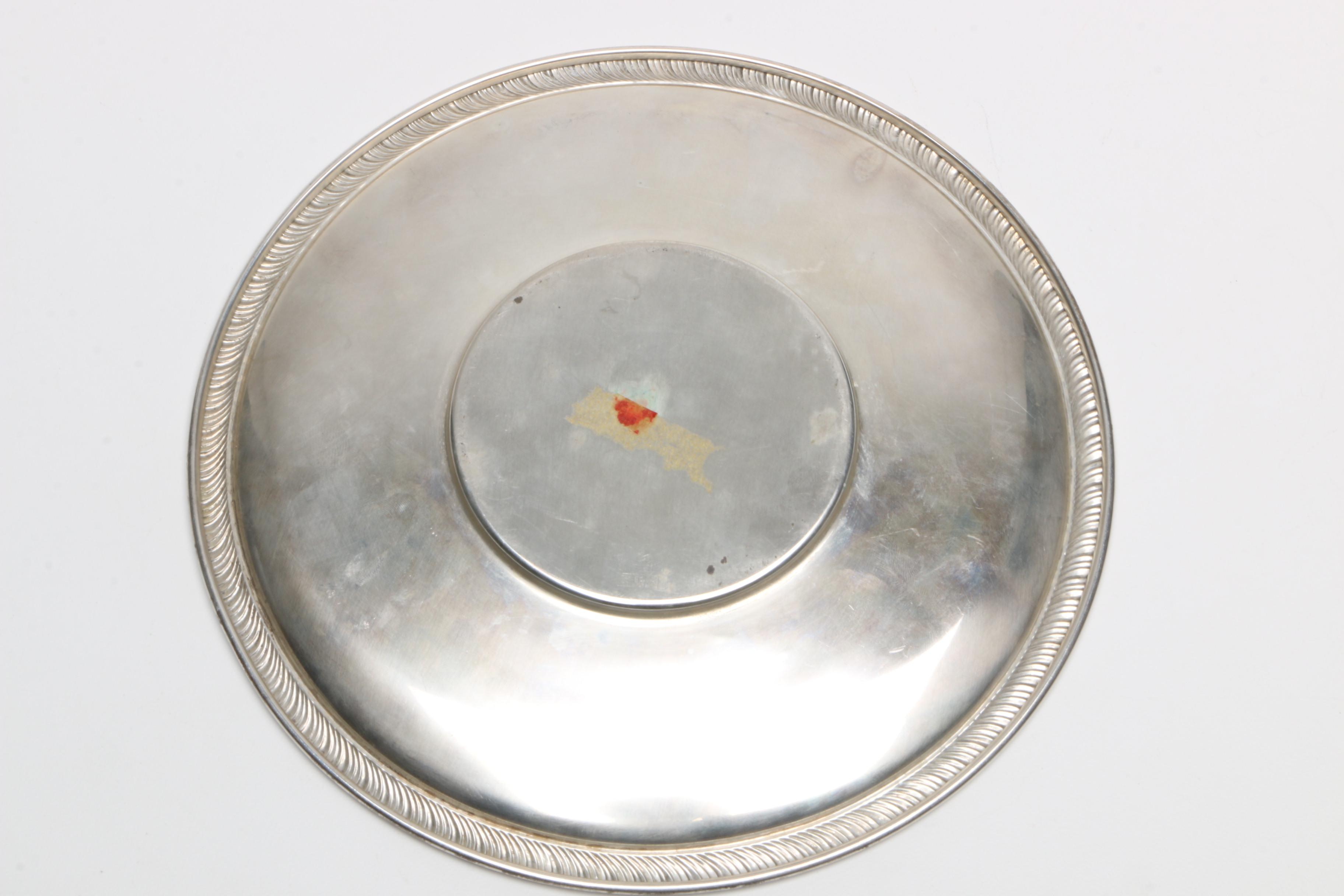 Dunkirk Silversmiths Sterling Silver Tray