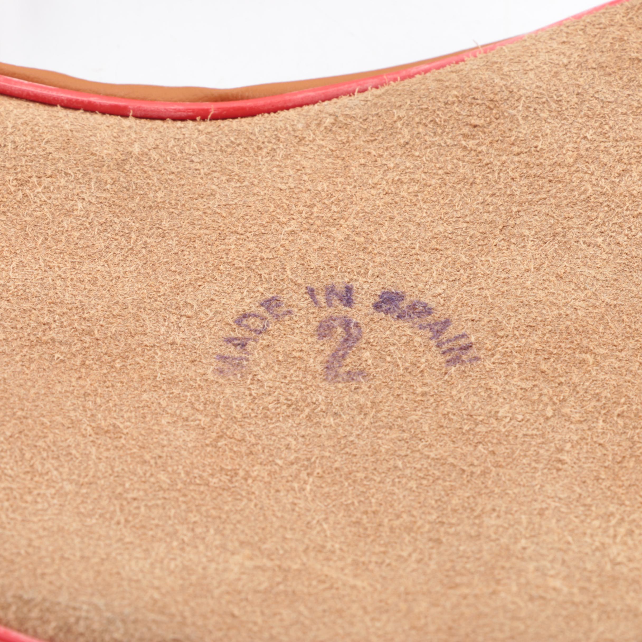 Spanish Leather Bota Bags and Tooled Leather Wine Decanter