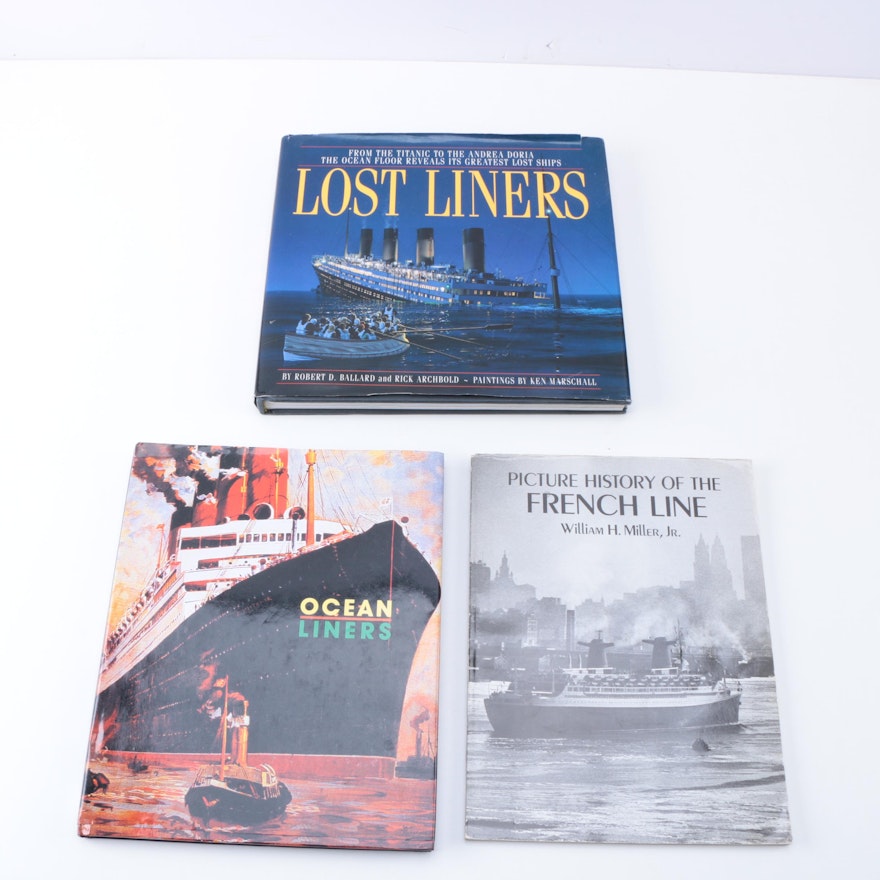 Three Books on Ocean Liners