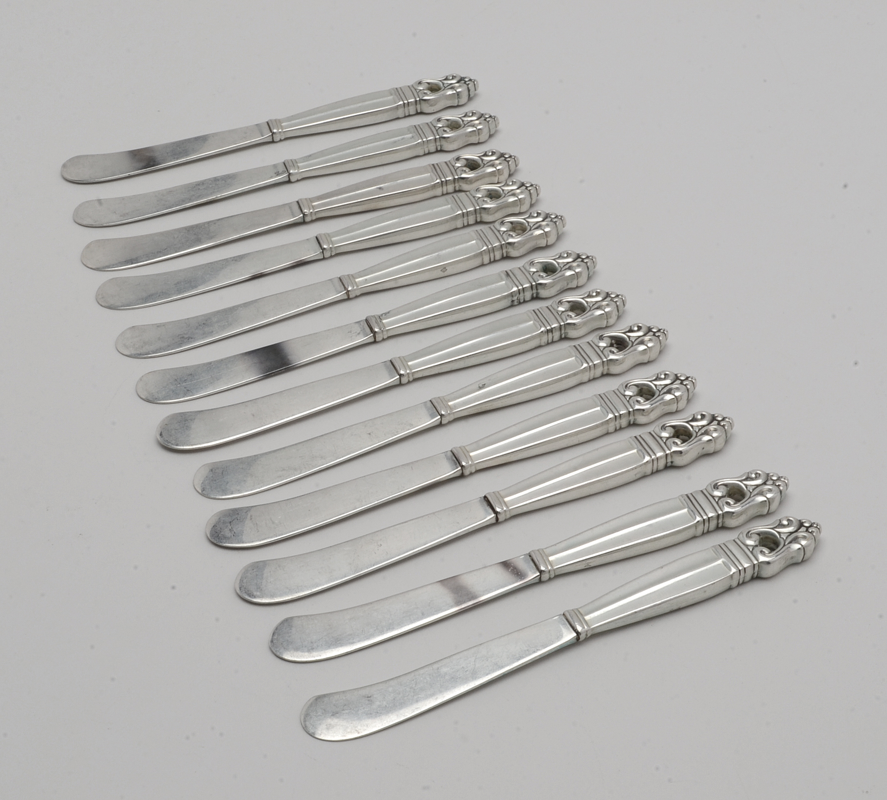 International Silver Co. "Royal Danish" Sterling Silver Flatware