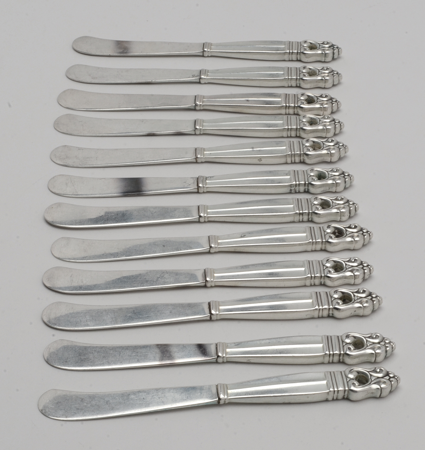 International Silver Co. "Royal Danish" Sterling Silver Flatware