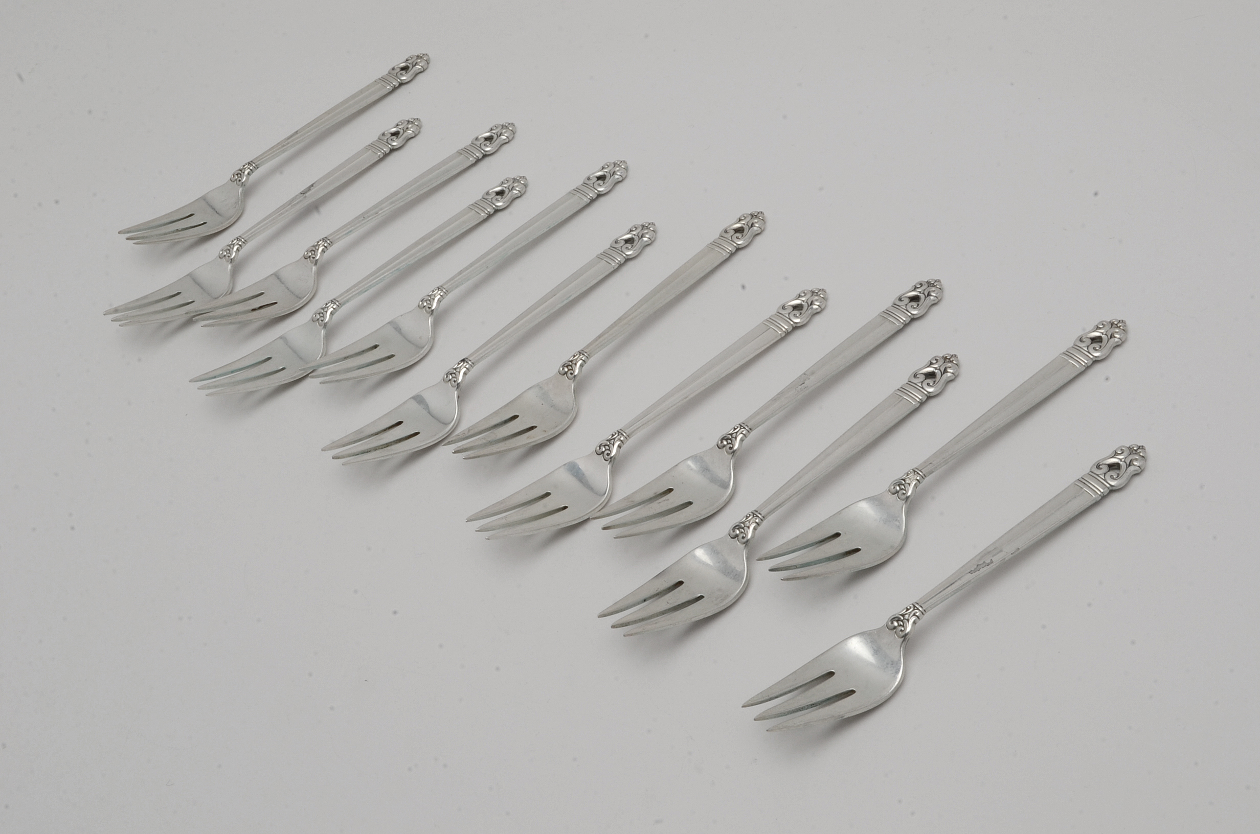 International Silver Co. "Royal Danish" Sterling Silver Flatware