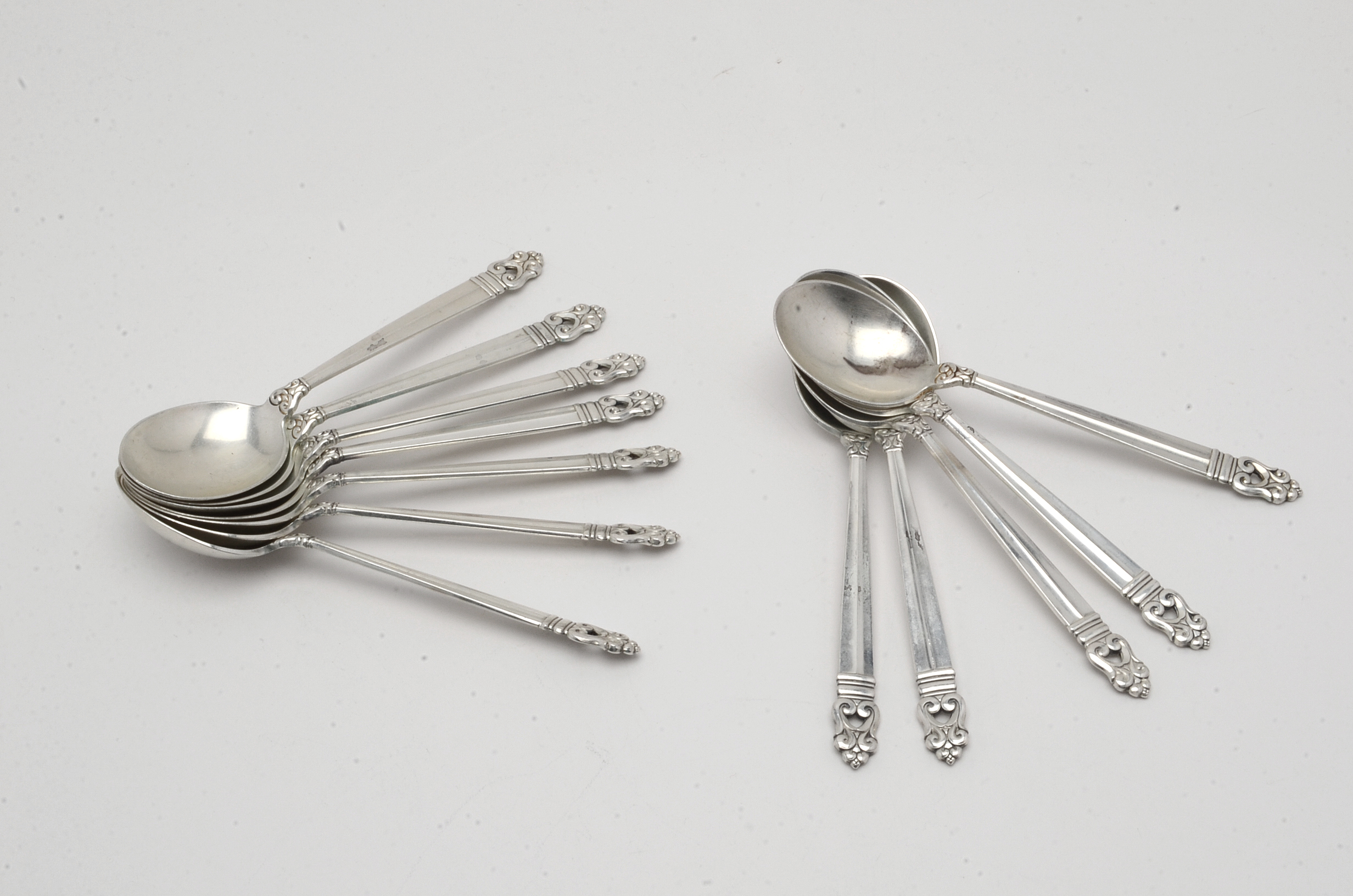 International Silver Co. "Royal Danish" Sterling Silver Flatware