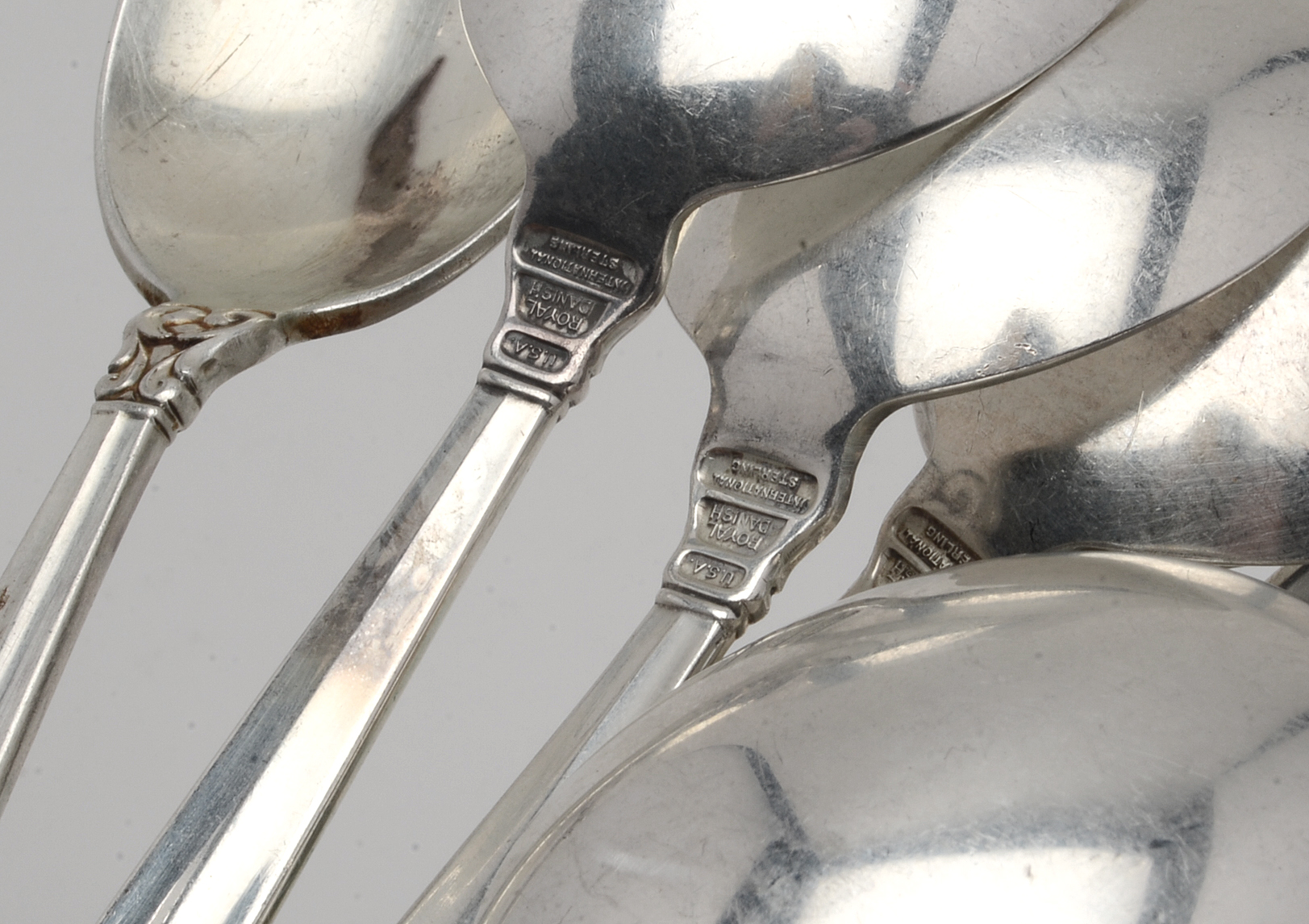 International Silver Co. "Royal Danish" Sterling Silver Flatware