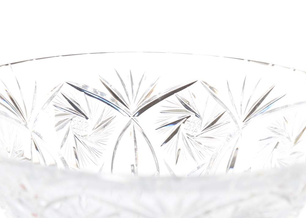 Brunswick Star Cut Crystal Bowl
