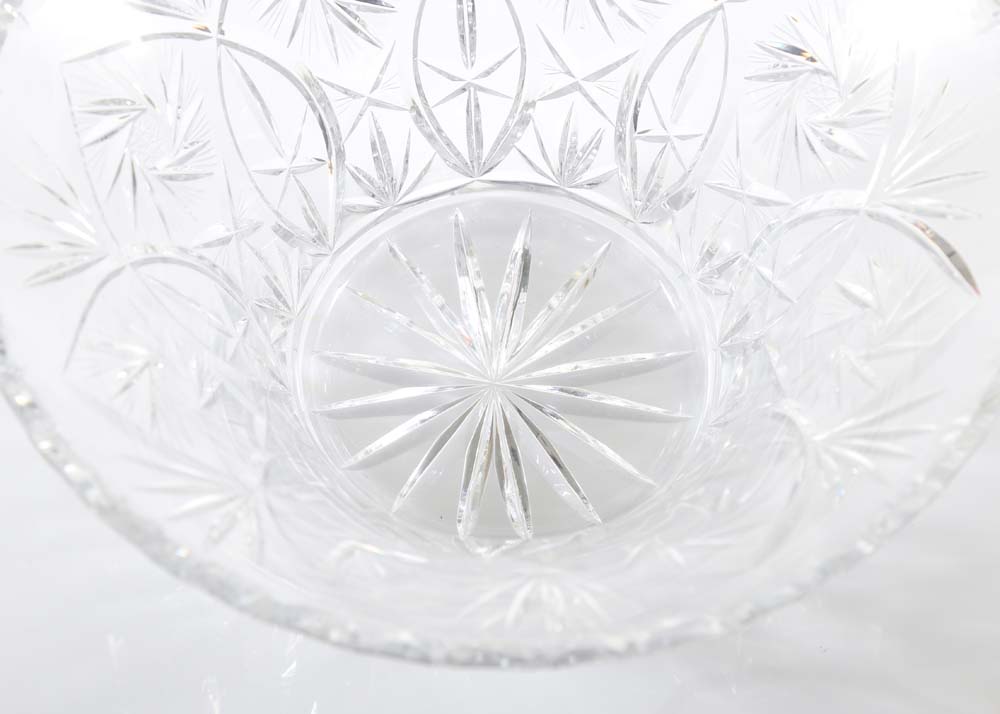 Brunswick Star Cut Crystal Bowl