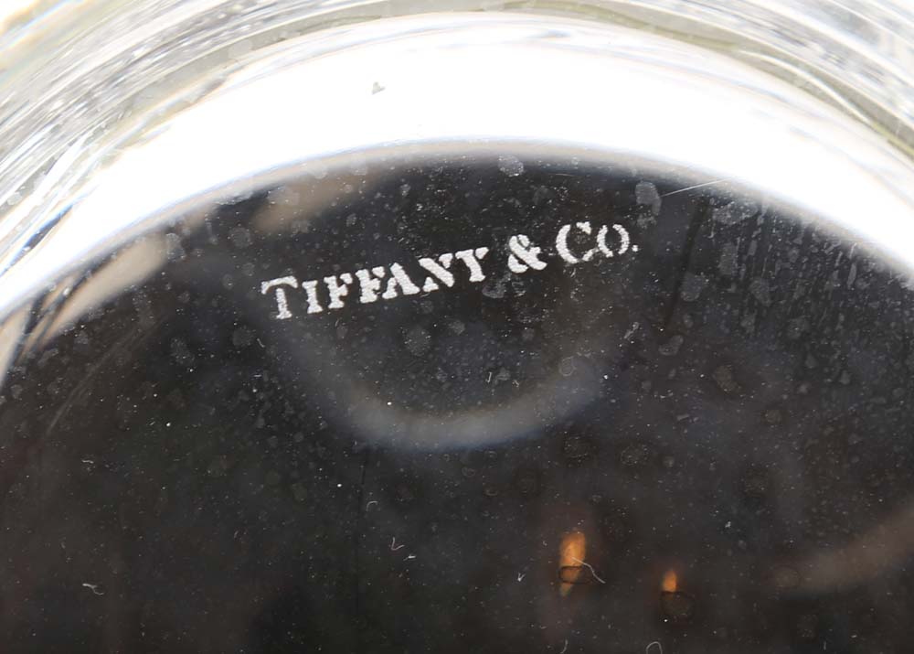 Tiffany & Co. "Dolphin" Crystal Bowl