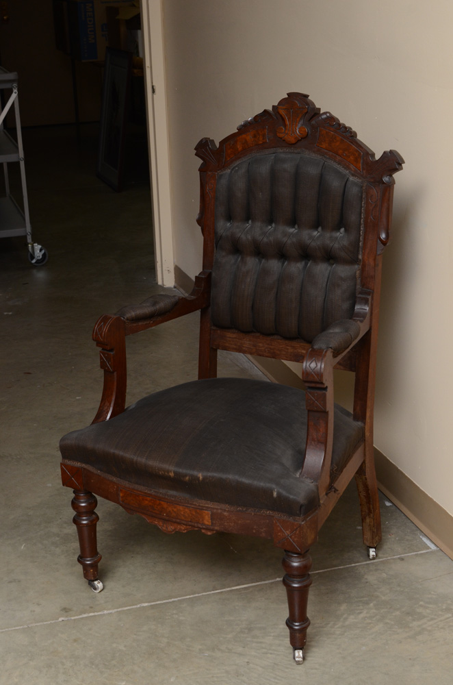 Victorian Eastlake Arm Chair