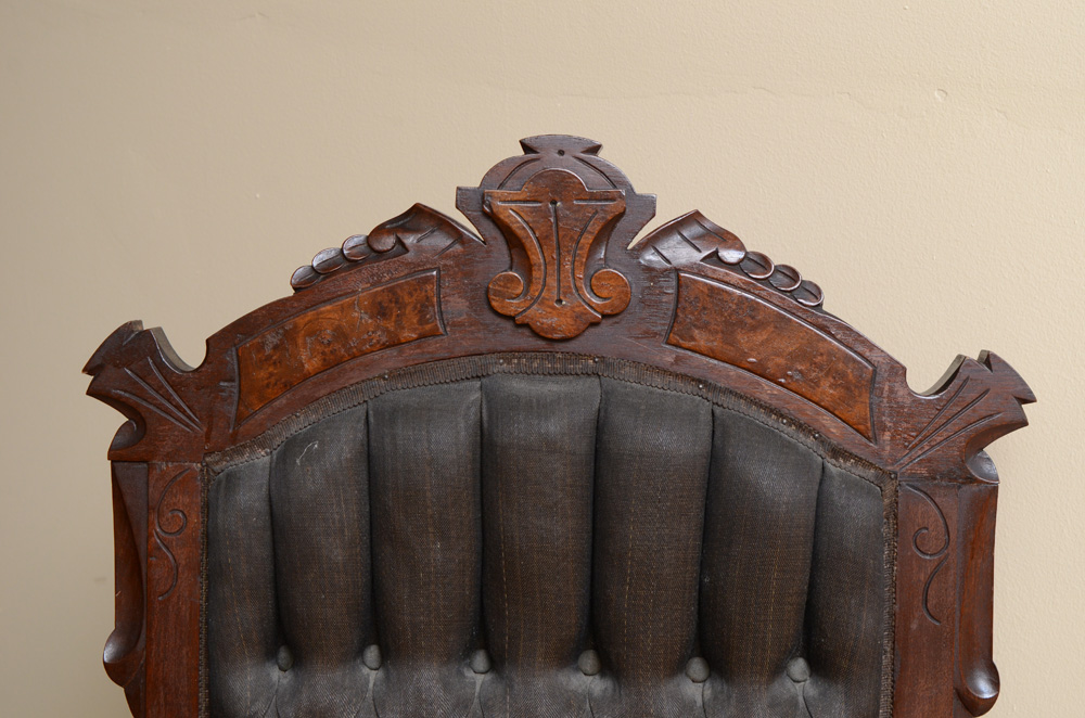 Victorian Eastlake Arm Chair