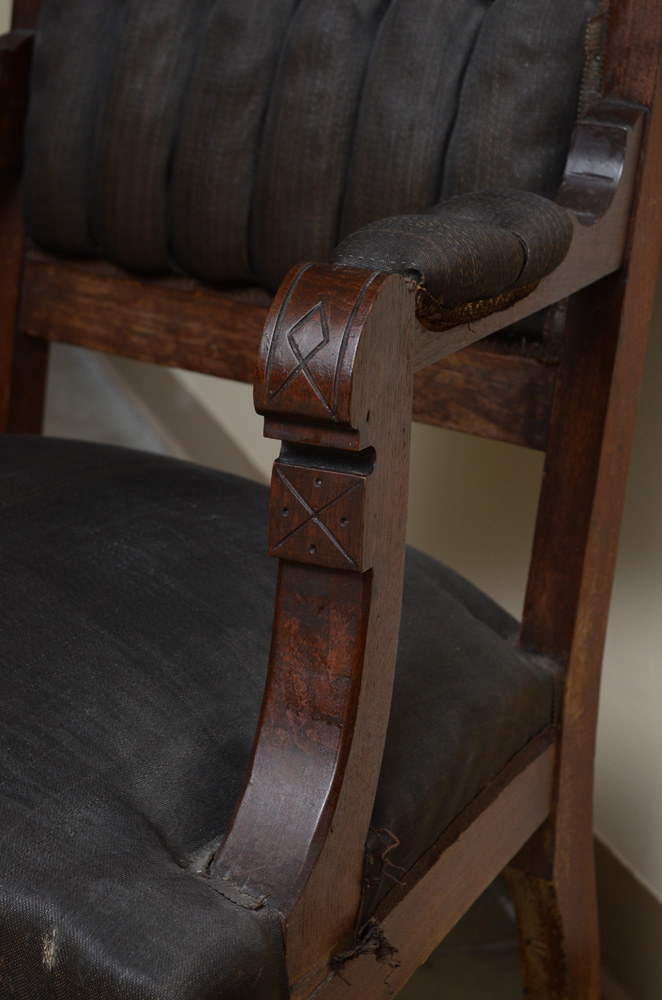 Victorian Eastlake Arm Chair