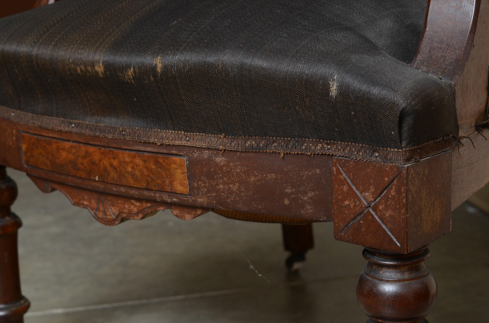 Victorian Eastlake Arm Chair